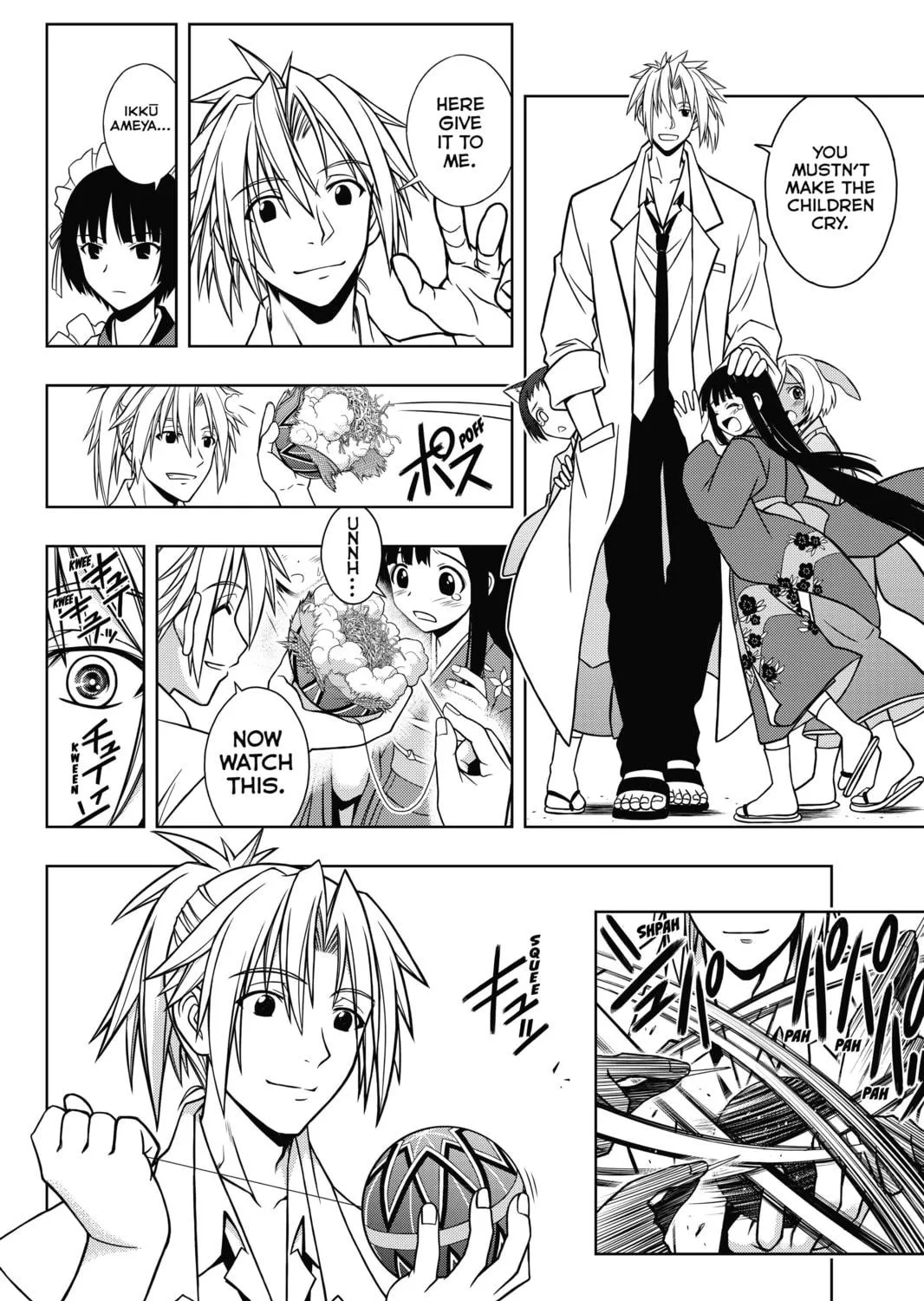Read UQ HOLDER! chapter 11 image 10 on Lezhin