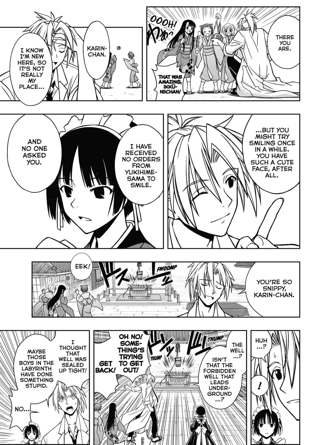 Read UQ HOLDER! chapter 11 image 12 on Lezhin