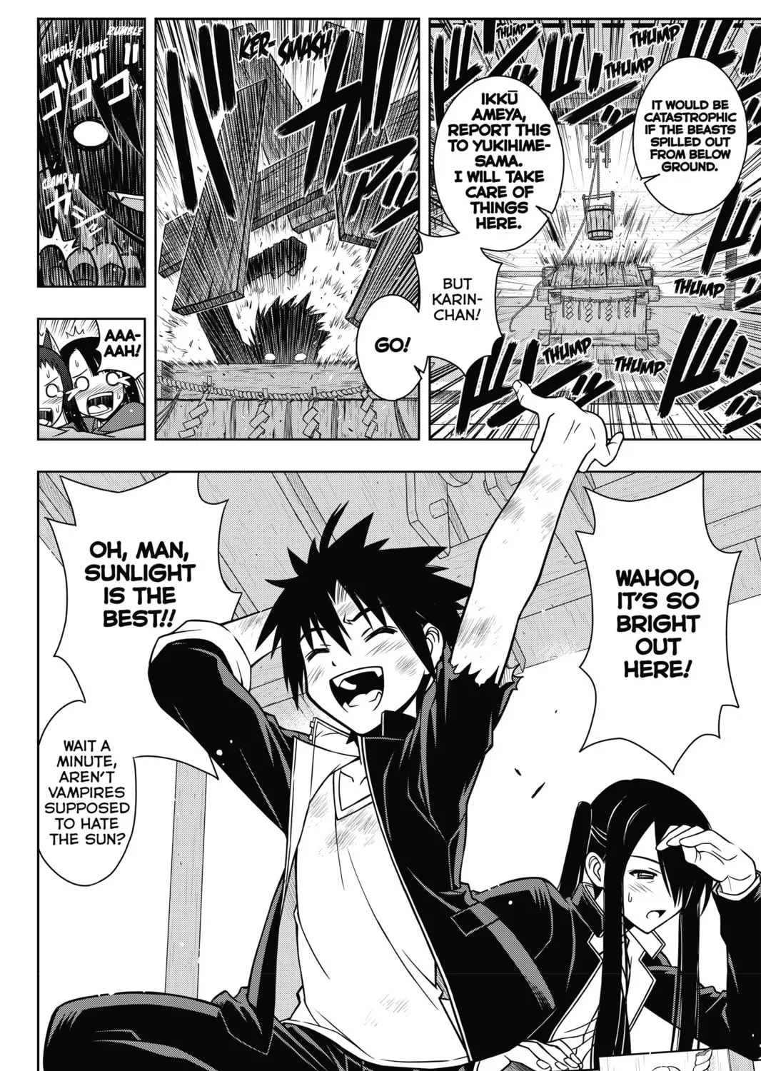 Read UQ HOLDER! chapter 11 image 14 on Lezhin