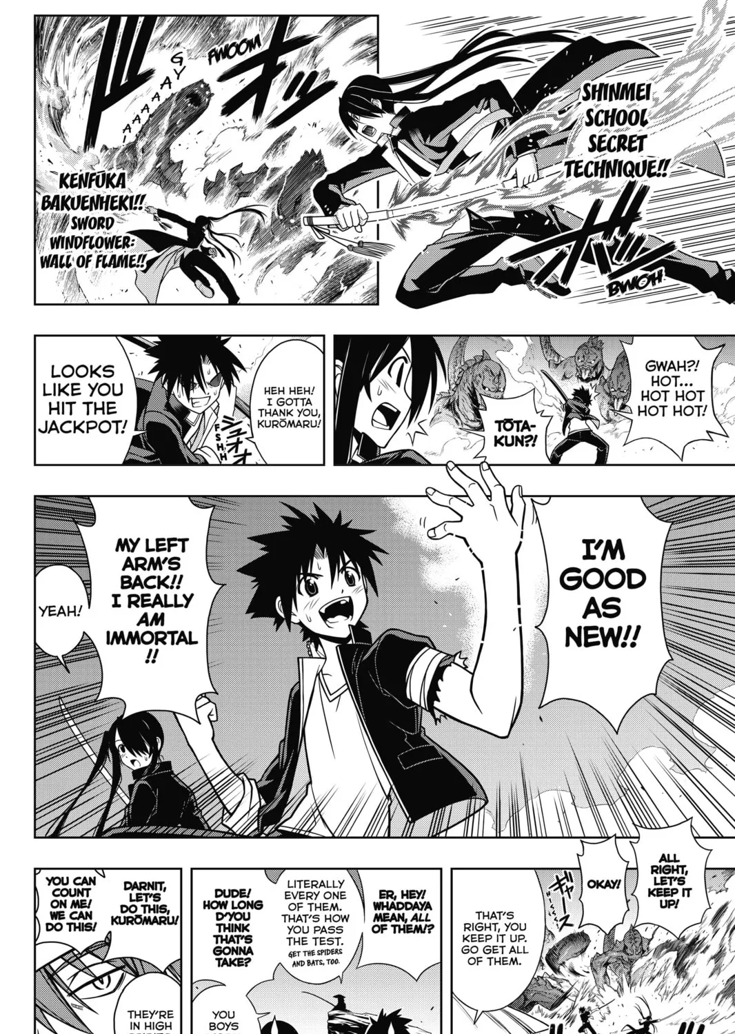 Read UQ HOLDER! chapter 11 image 2 on Lezhin