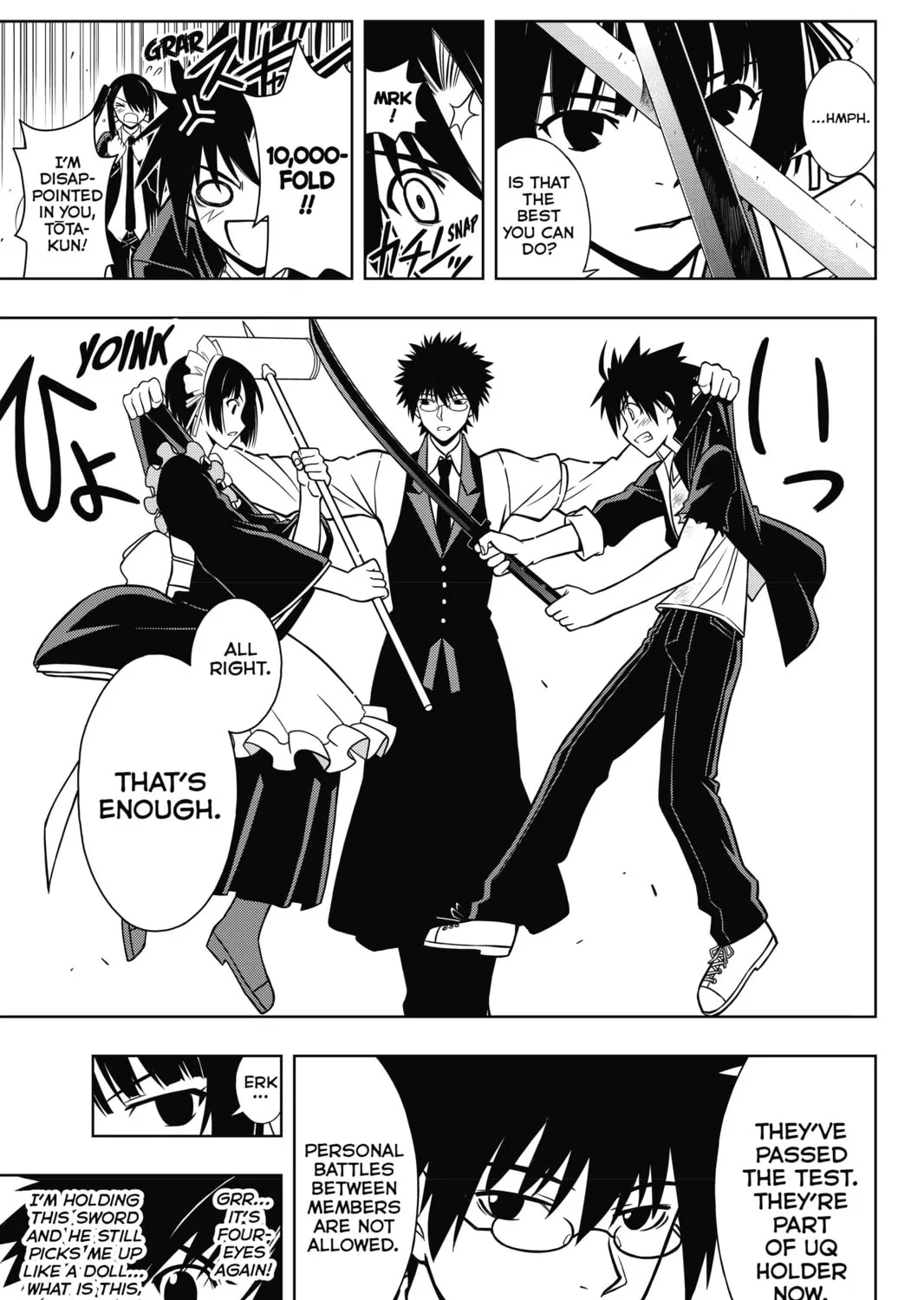 Read UQ HOLDER! chapter 11 image 20 on Lezhin