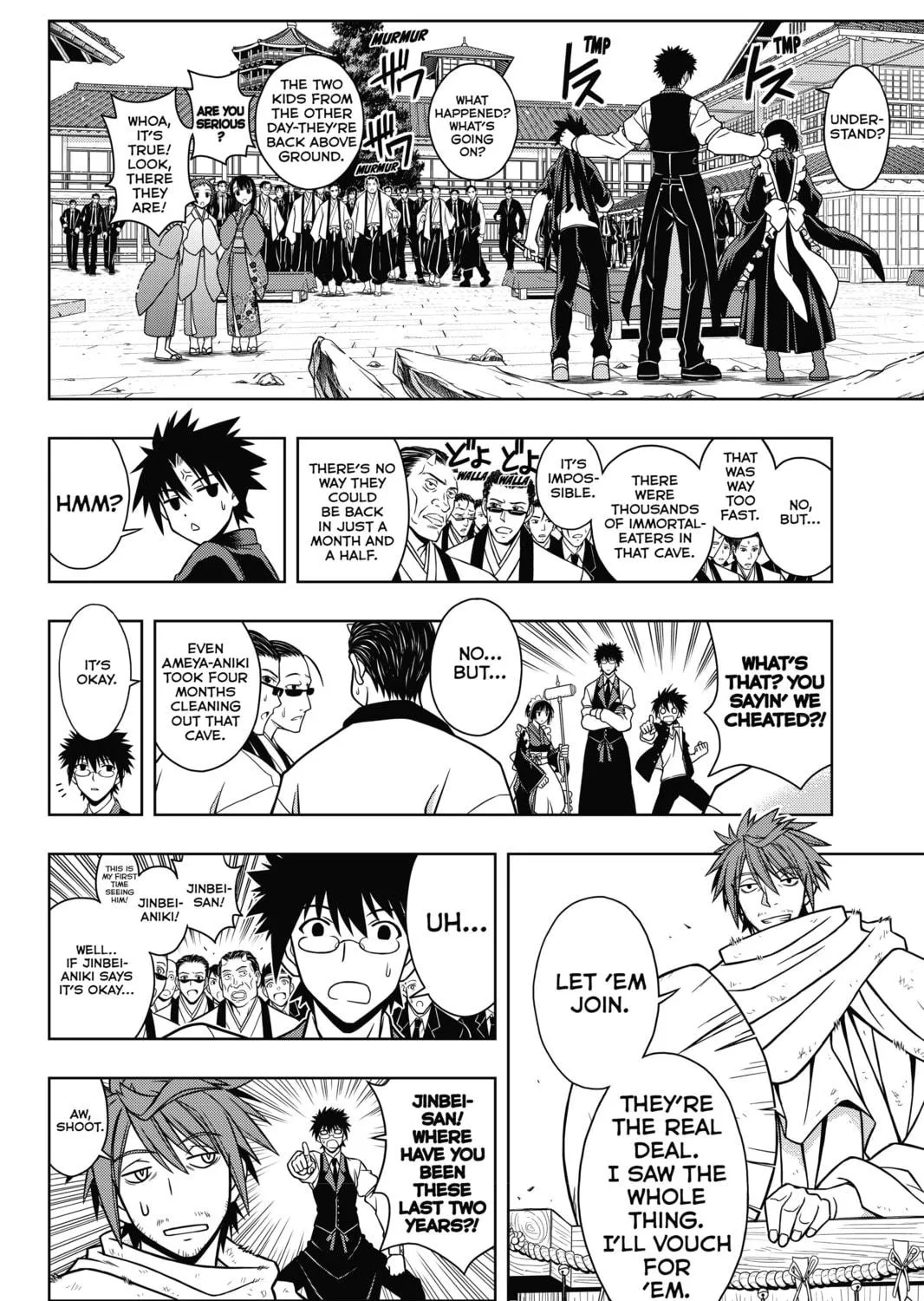 Read UQ HOLDER! chapter 11 image 22 on Lezhin