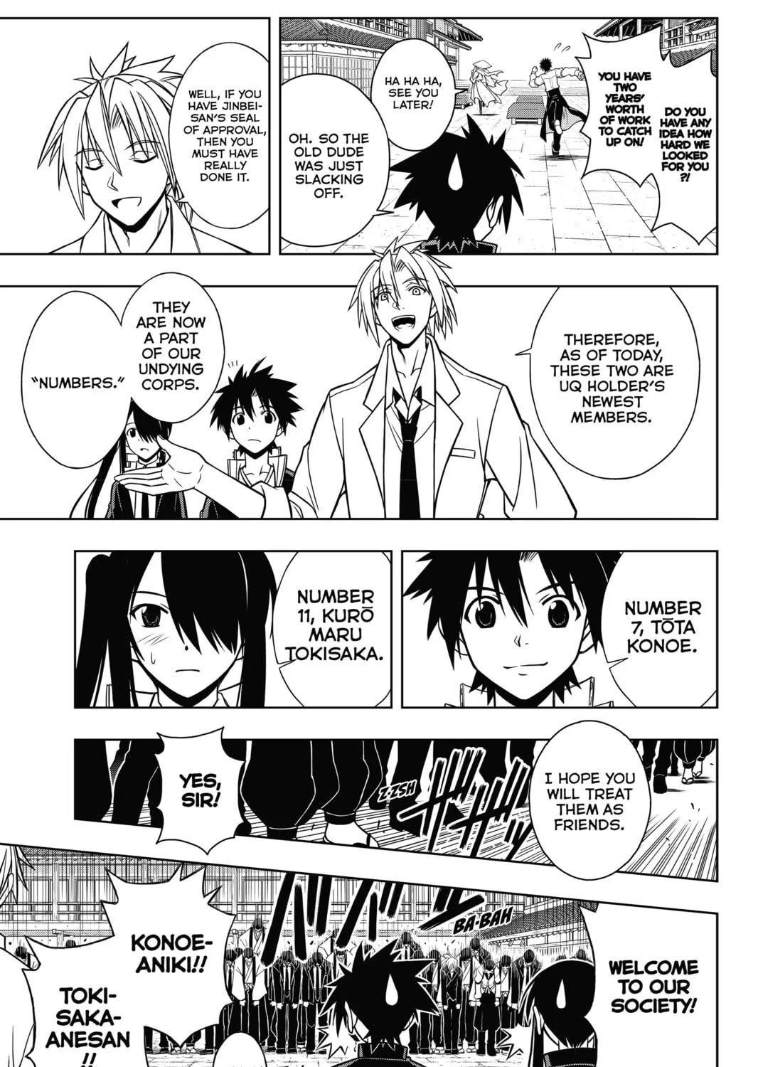 Read UQ HOLDER! chapter 11 image 24 on Lezhin