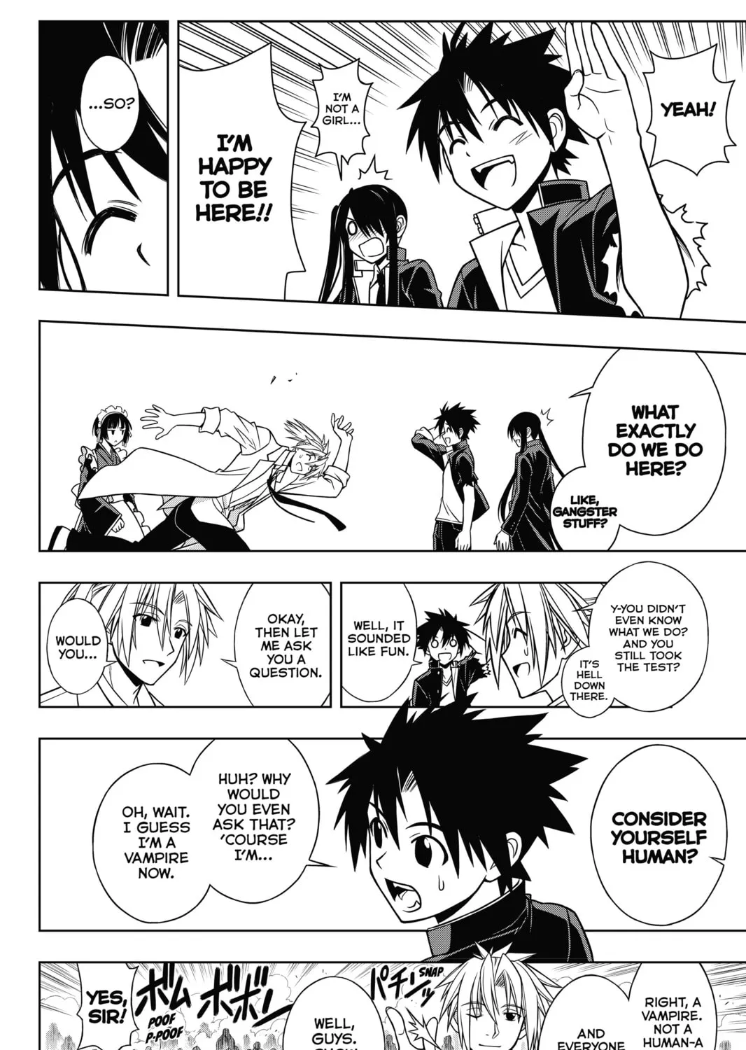 Read UQ HOLDER! chapter 11 image 26 on Lezhin