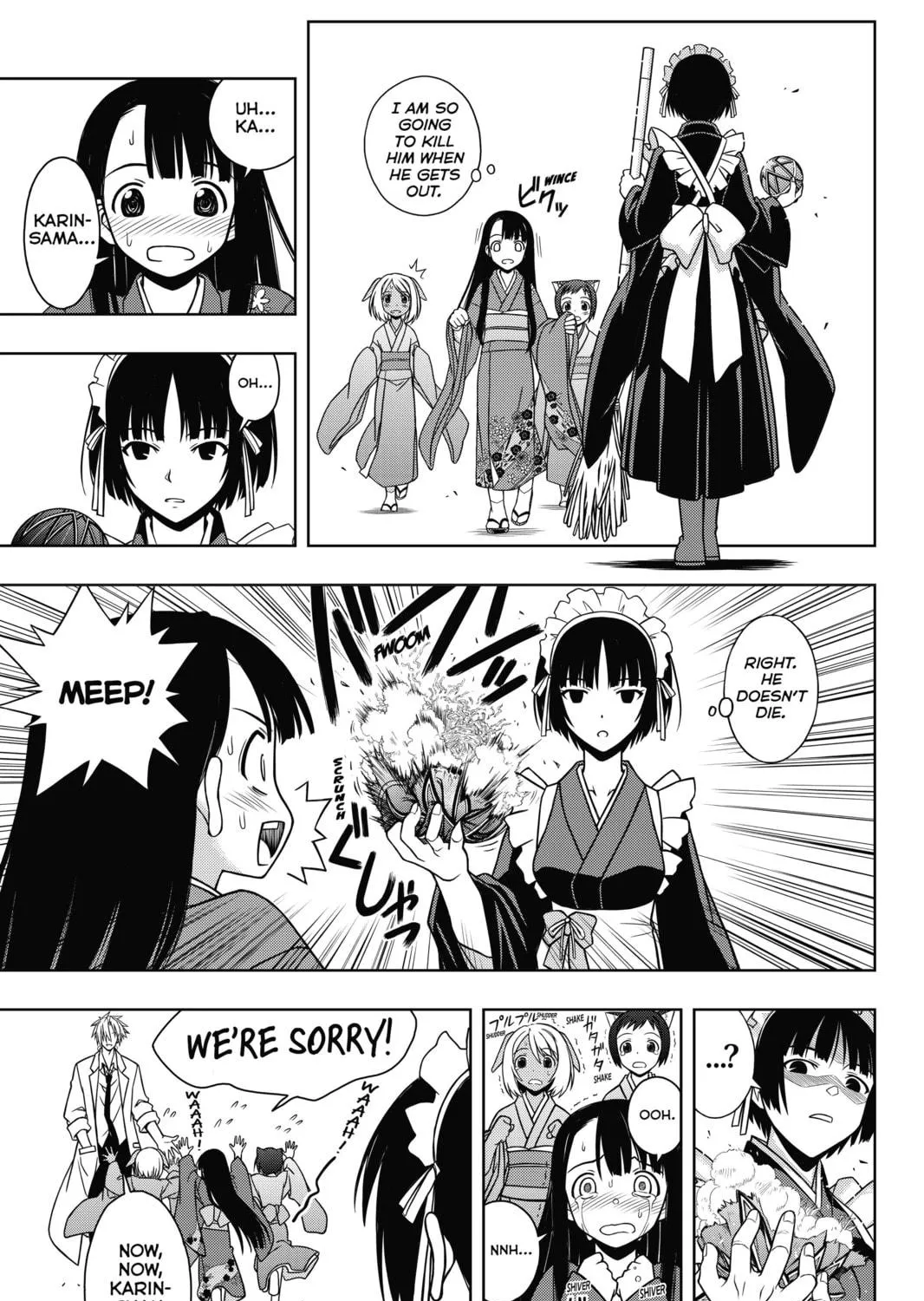 Read UQ HOLDER! chapter 11 image 8 on Lezhin