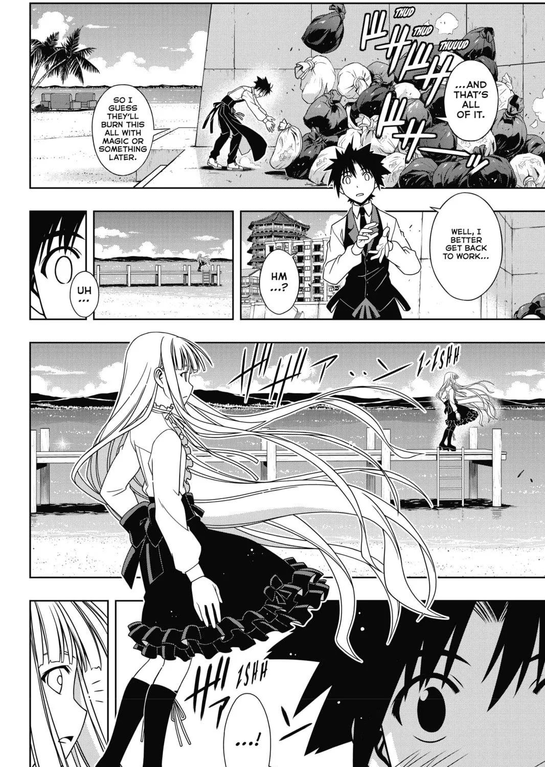 Read UQ HOLDER! chapter 110 image 10 on Lezhin