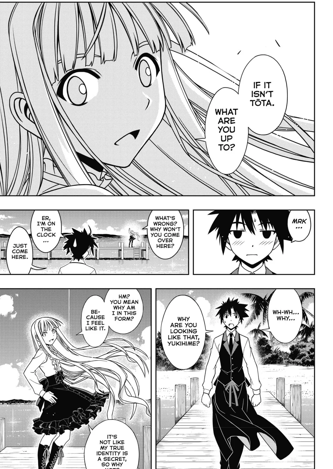 Read UQ HOLDER! chapter 110 image 12 on Lezhin