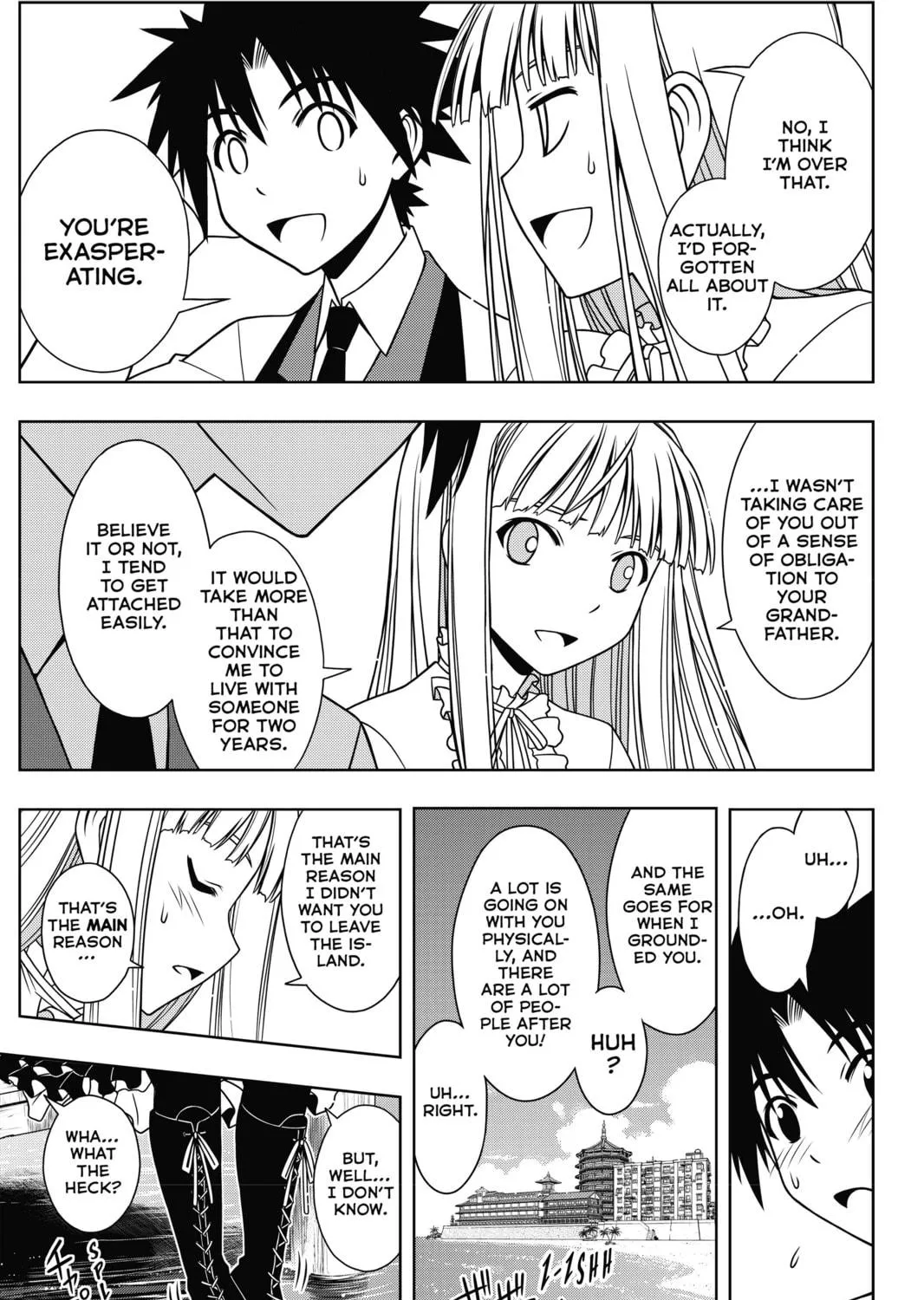 Read UQ HOLDER! chapter 110 image 16 on Lezhin