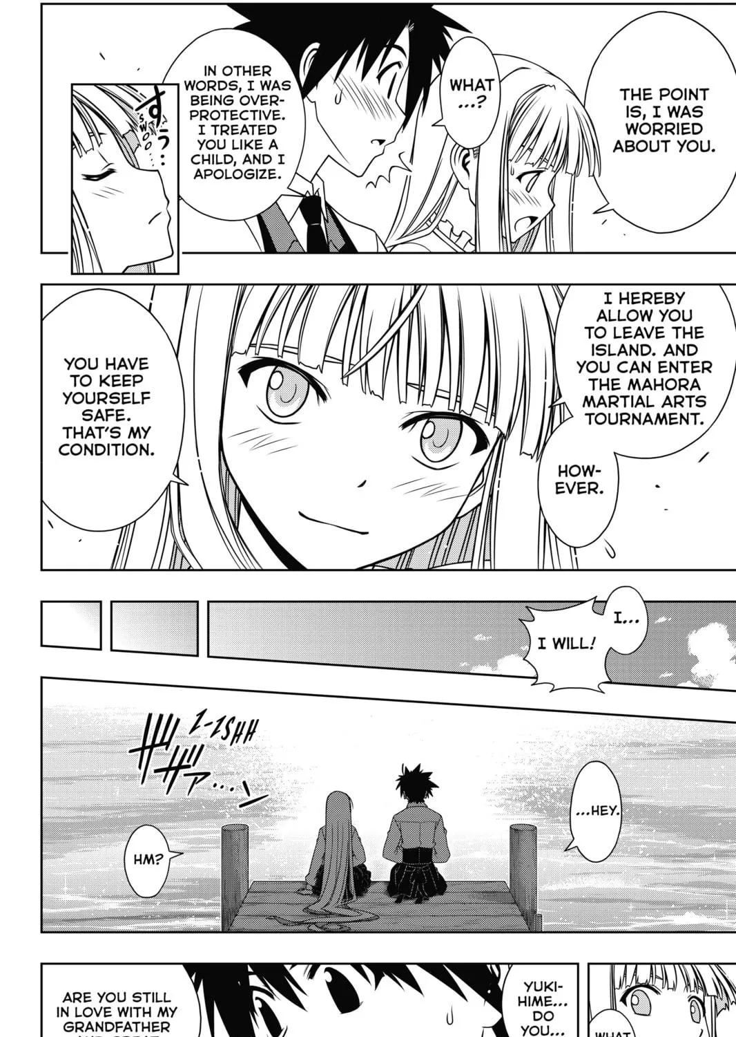Read UQ HOLDER! chapter 110 image 18 on Lezhin