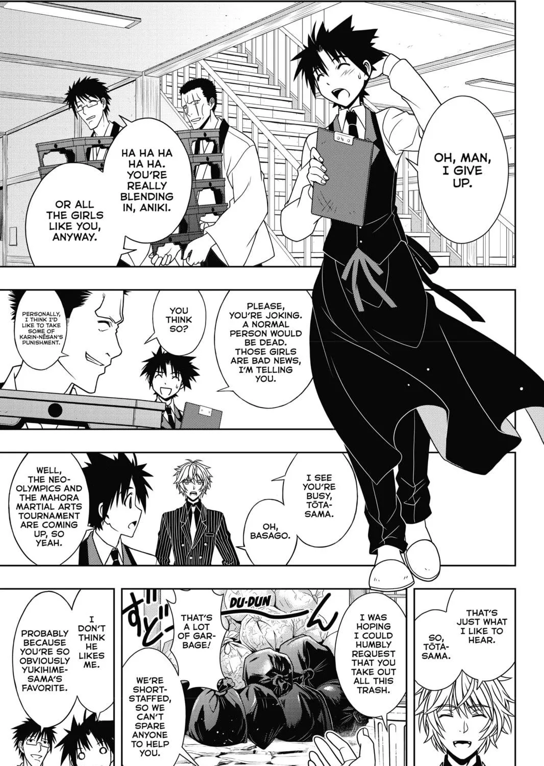 Read UQ HOLDER! chapter 110 image 8 on Lezhin