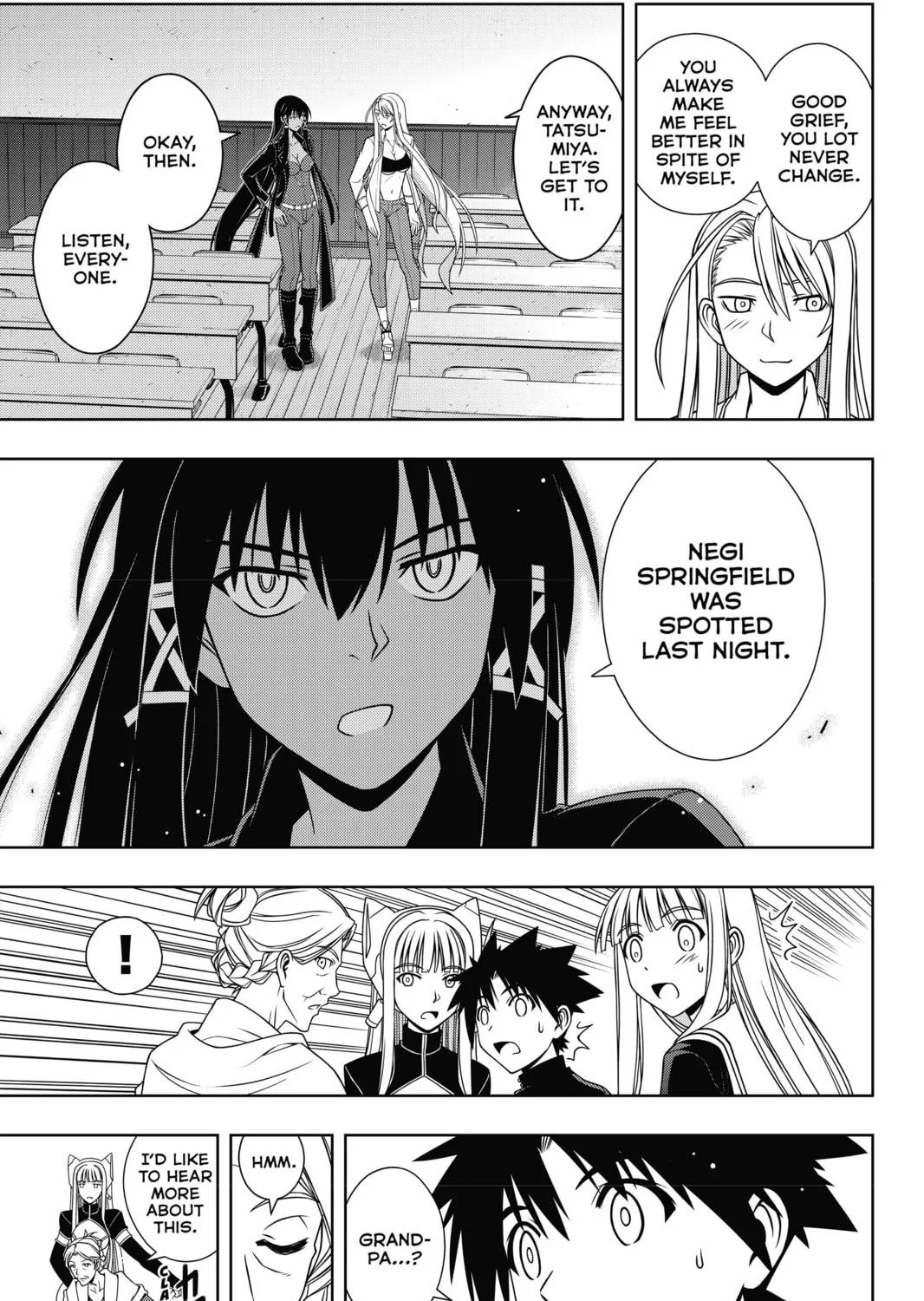 Read UQ HOLDER! chapter 112 image 10 on Lezhin