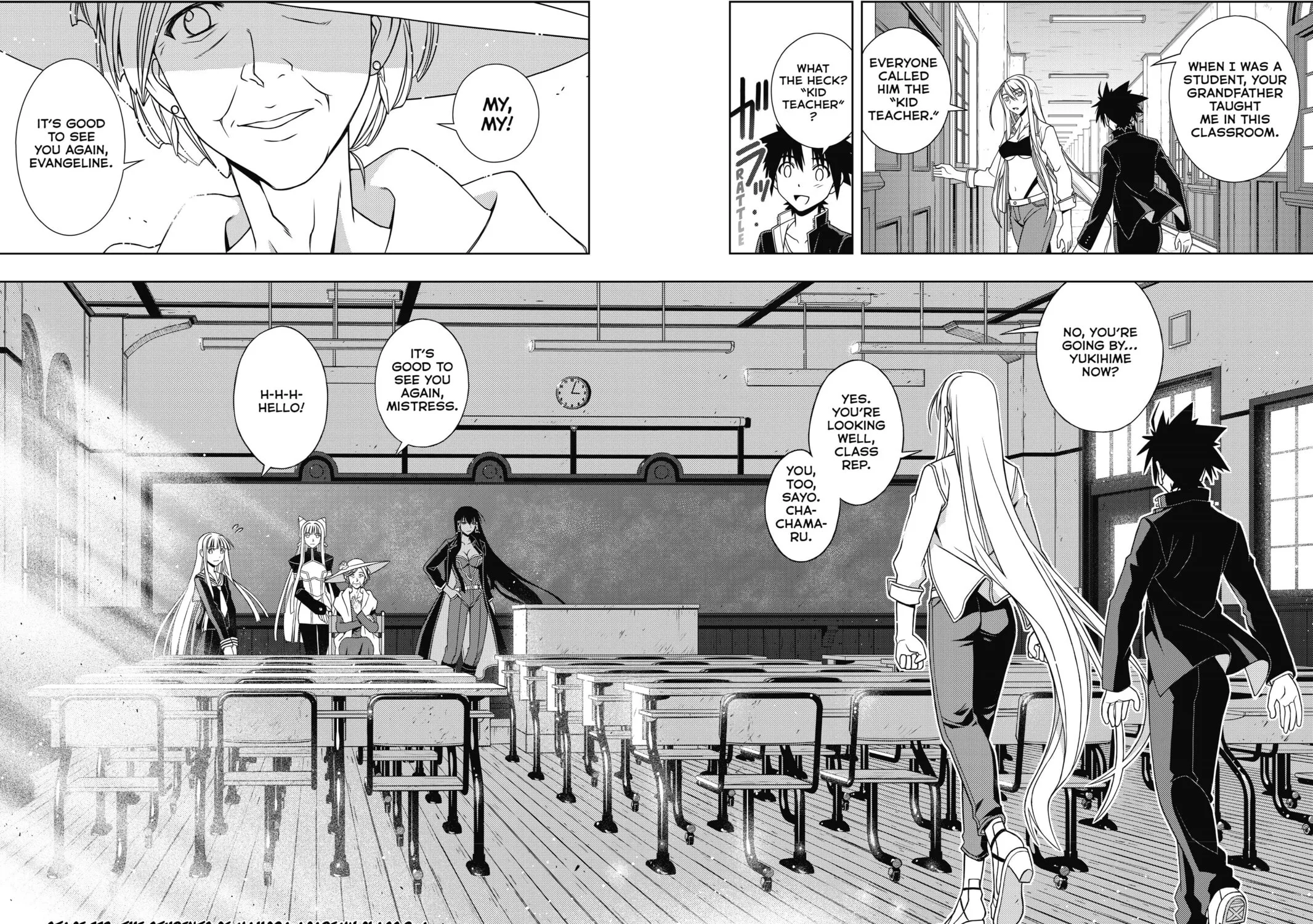 Read UQ HOLDER! chapter 112 image 2 on Lezhin