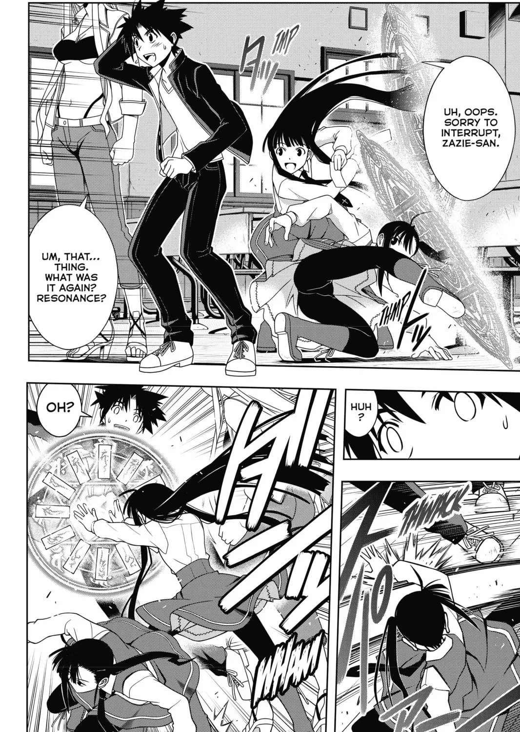 Read UQ HOLDER! chapter 112 image 24 on Lezhin