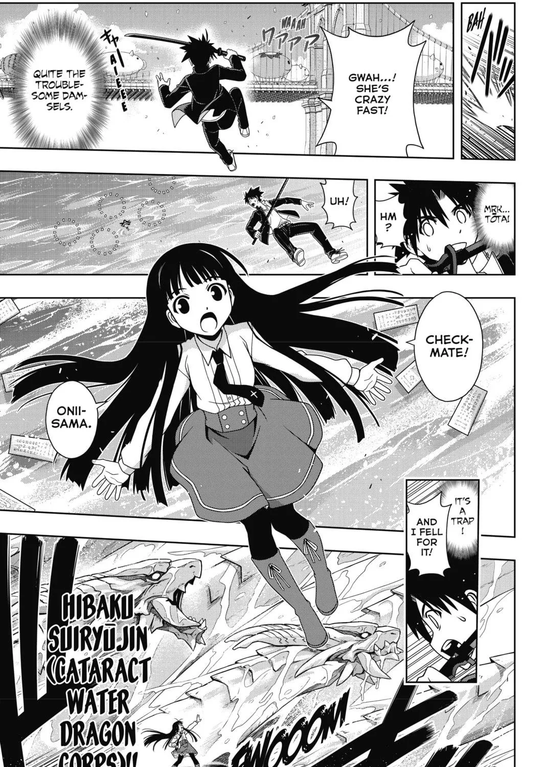 Read UQ HOLDER! chapter 113 image 10 on Lezhin