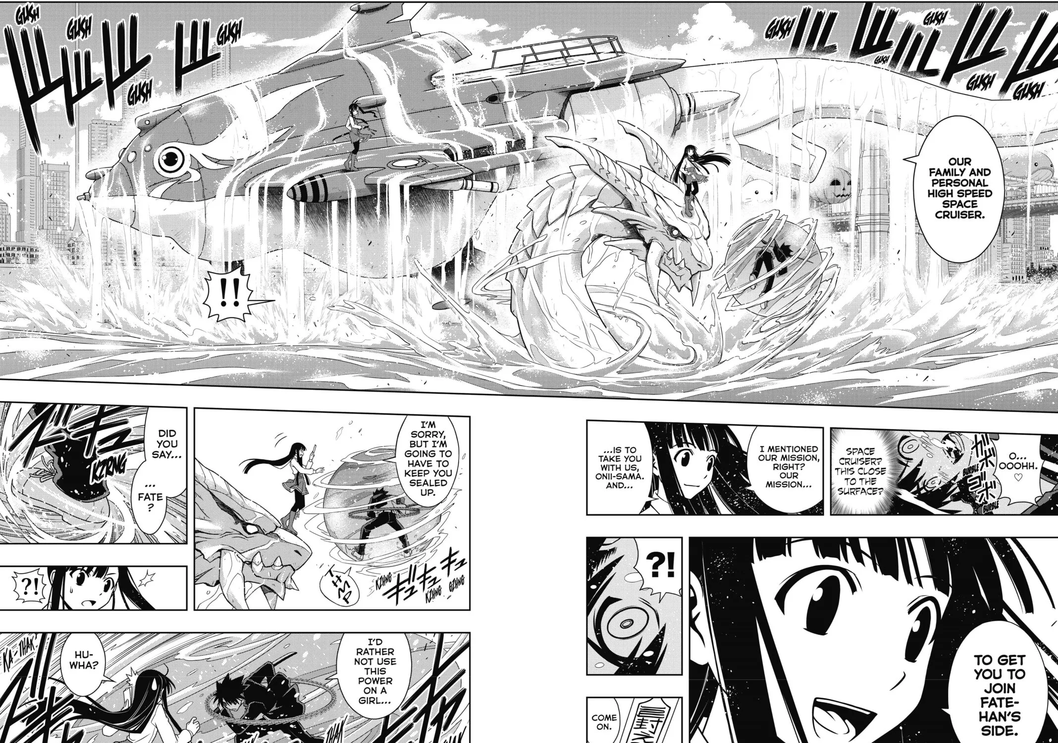 Read UQ HOLDER! chapter 113 image 16 on Lezhin
