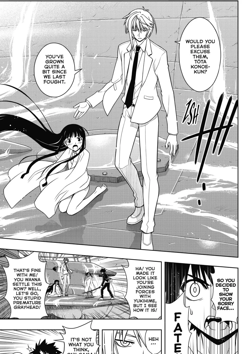 Read UQ HOLDER! chapter 113 image 24 on Lezhin