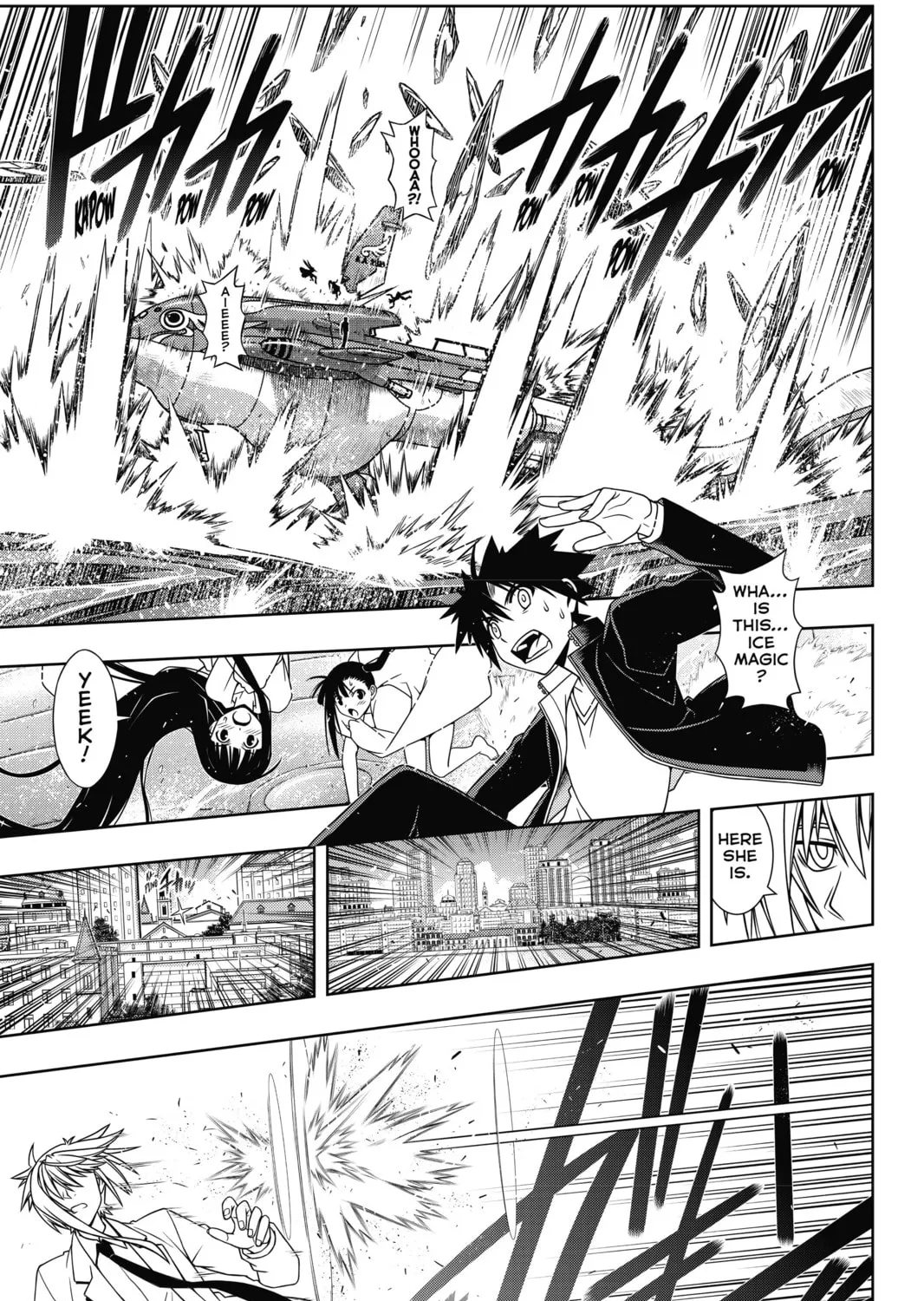 Read UQ HOLDER! chapter 114 image 14 on Lezhin