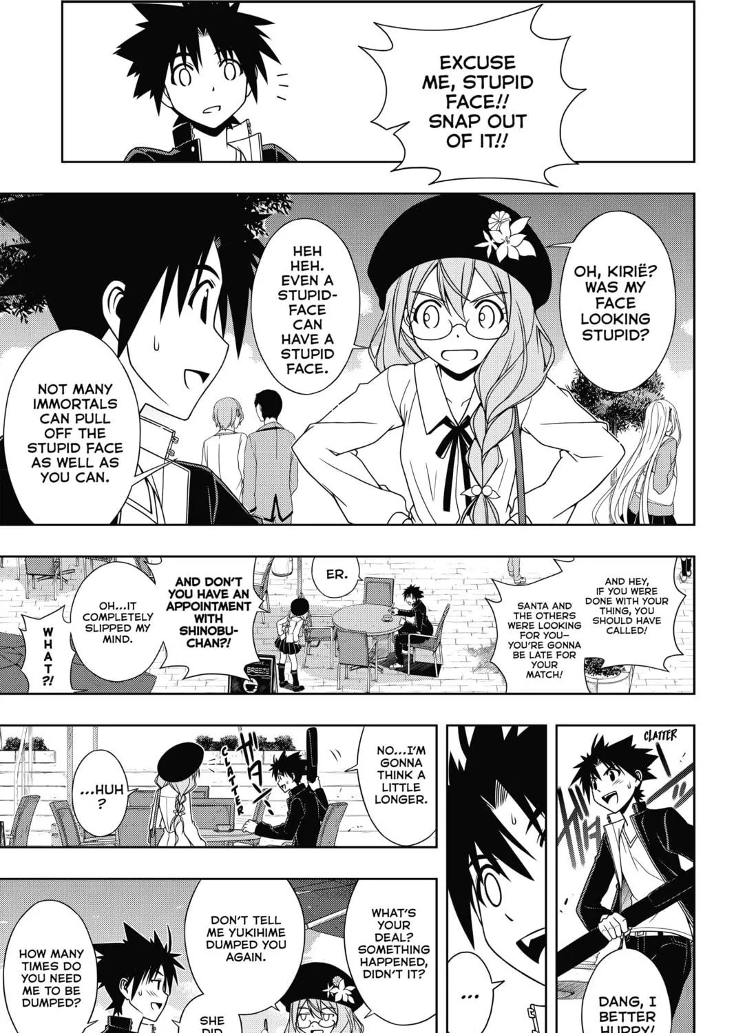 Read UQ HOLDER! chapter 115 image 8 on Lezhin