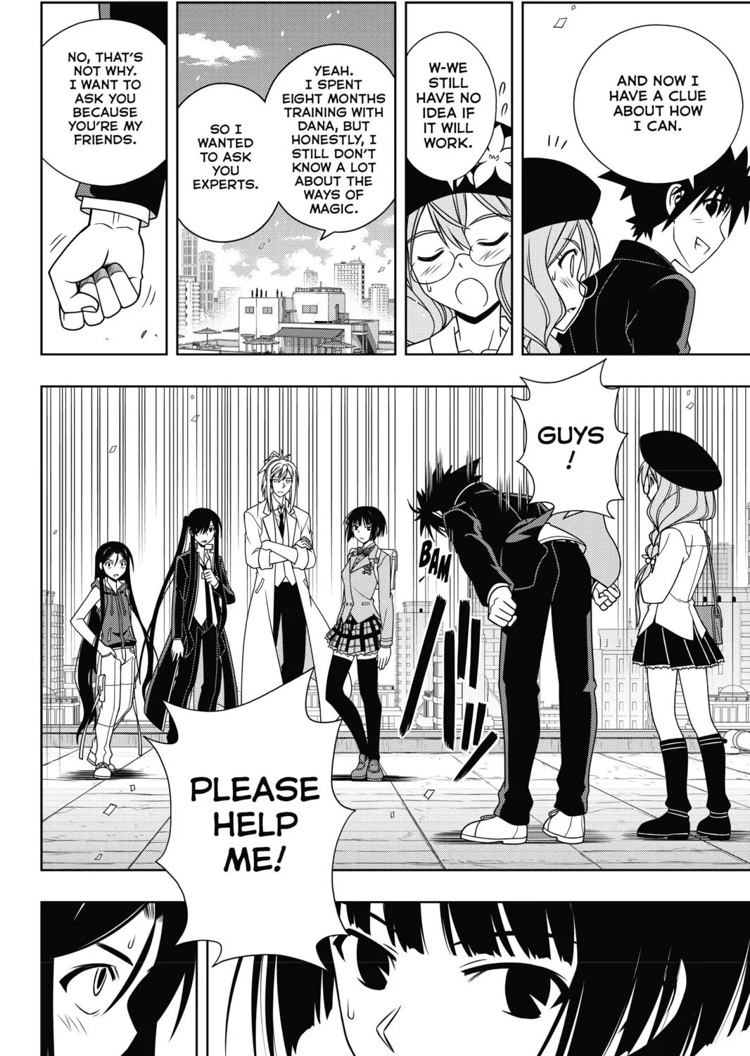 Read UQ HOLDER! chapter 116 image 29 on Lezhin