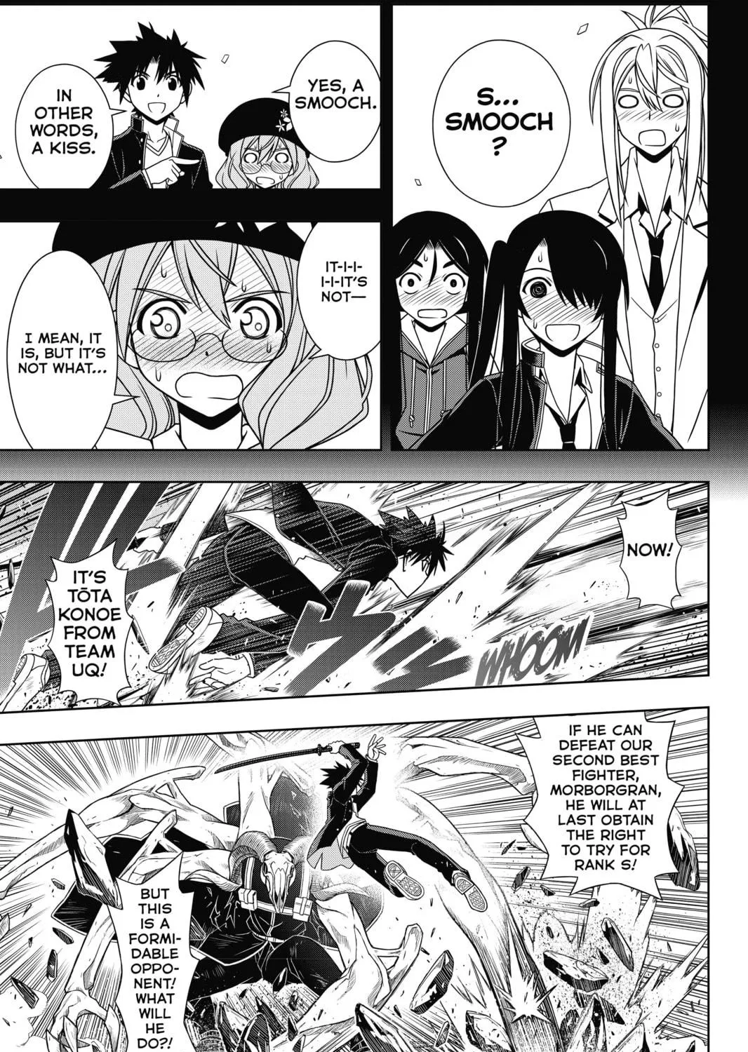 Read UQ HOLDER! chapter 117 image 16 on Lezhin