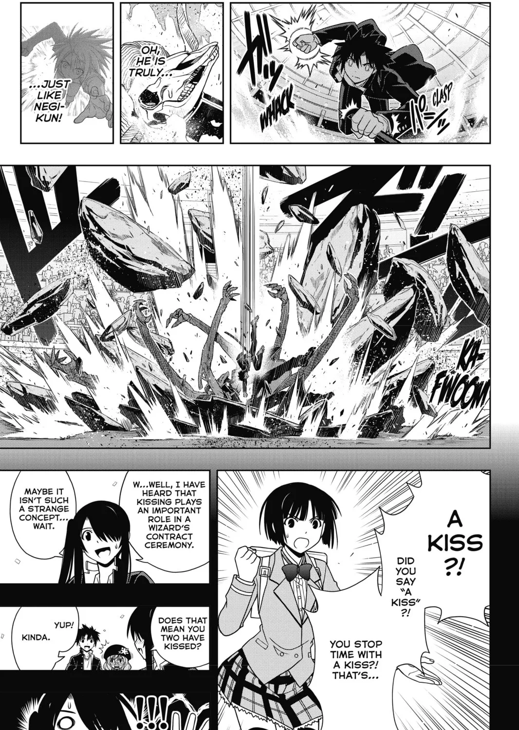 Read UQ HOLDER! chapter 117 image 20 on Lezhin