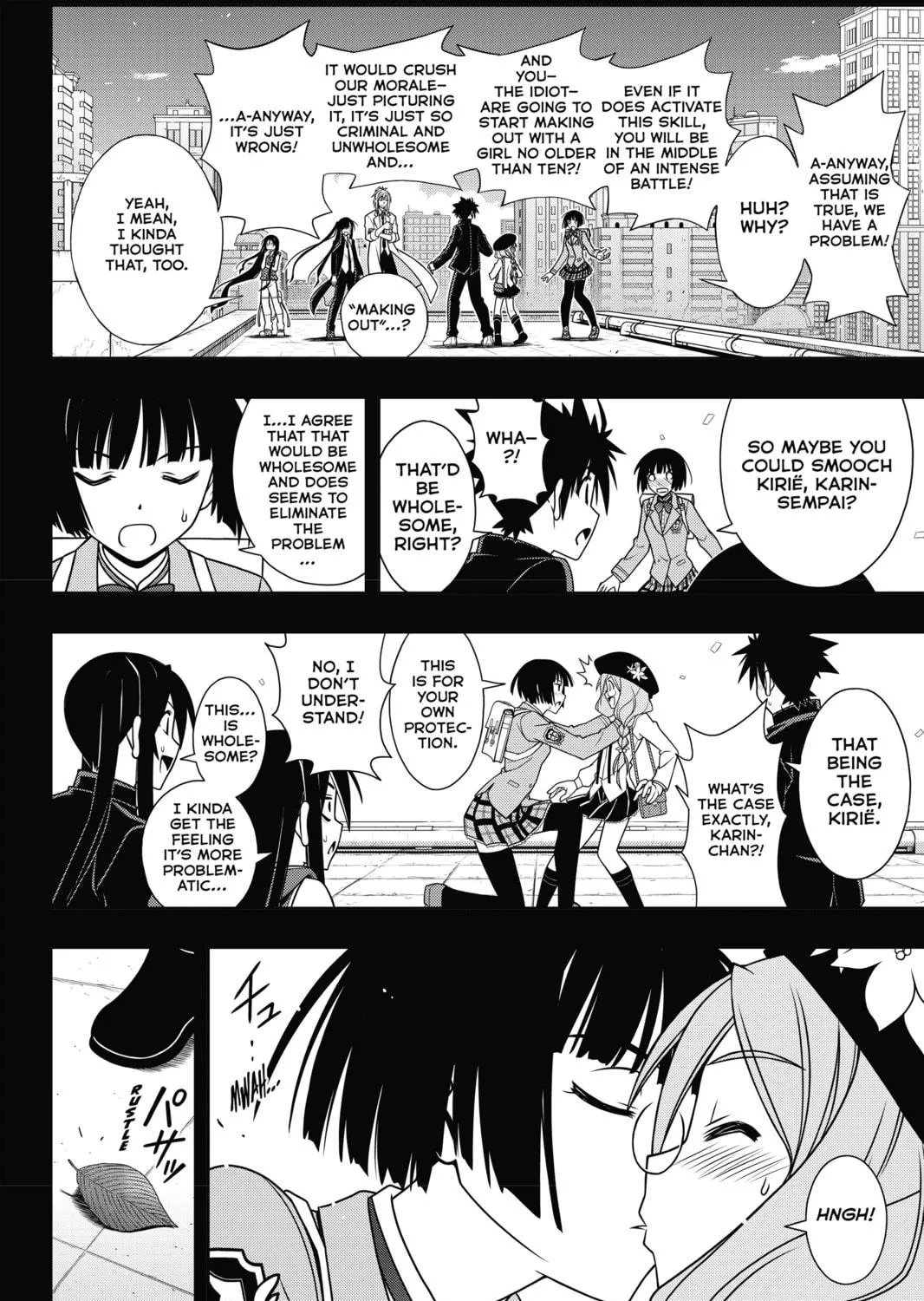 Read UQ HOLDER! chapter 117 image 22 on Lezhin