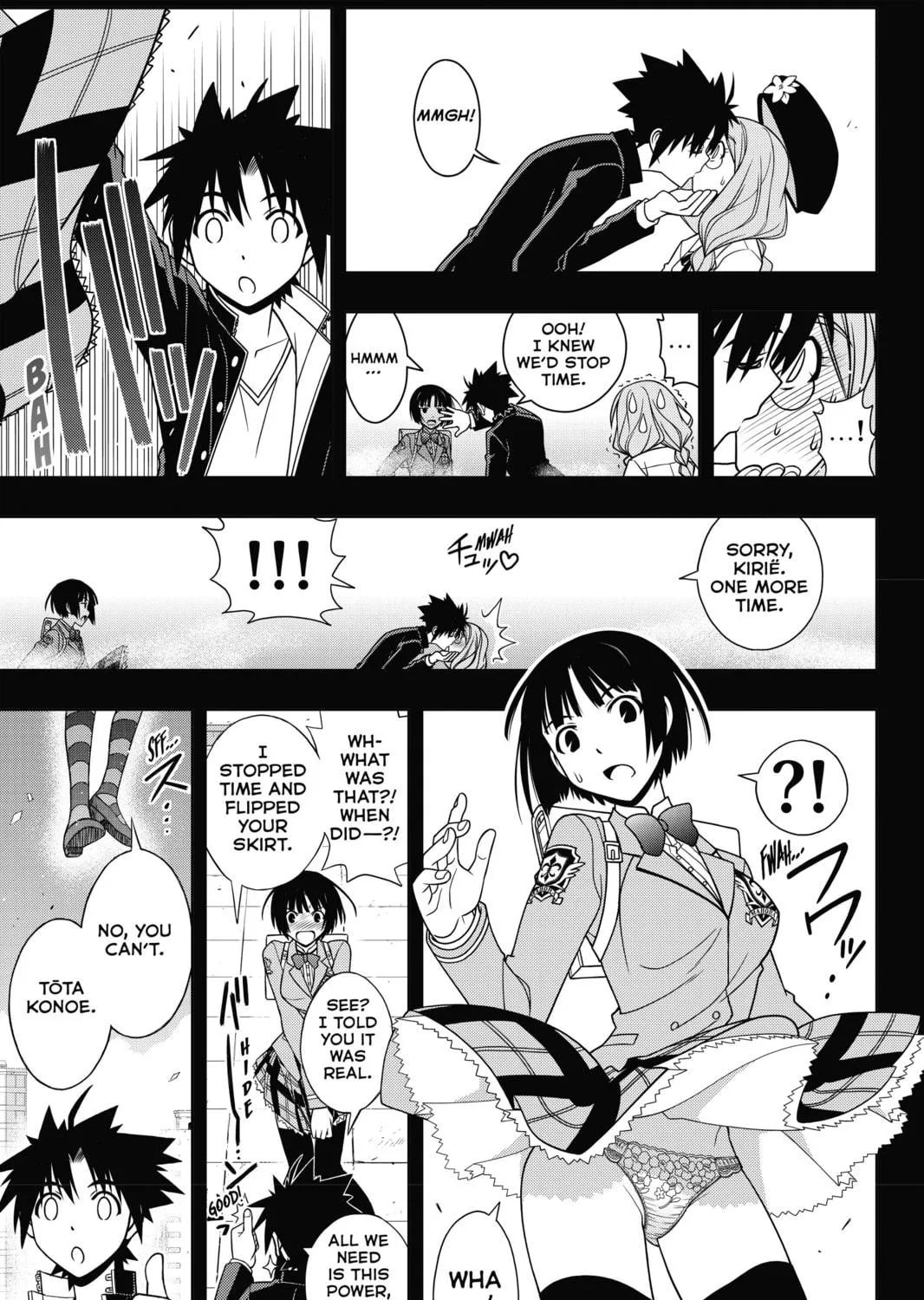 Read UQ HOLDER! chapter 117 image 28 on Lezhin