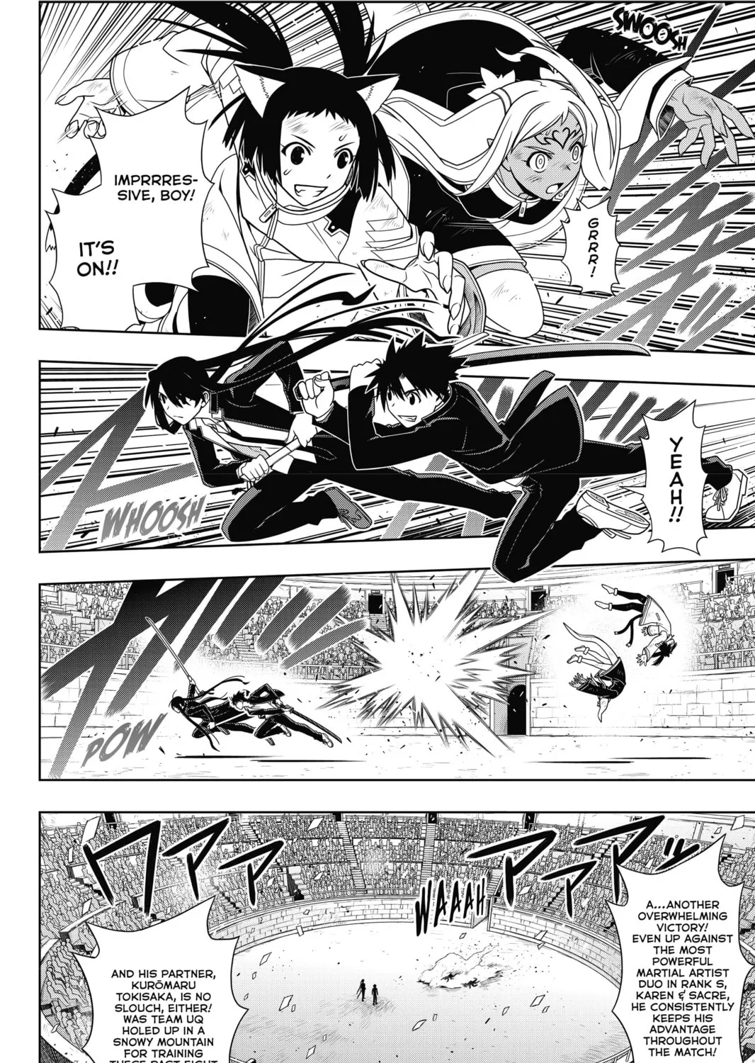Read UQ HOLDER! chapter 117 image 6 on Lezhin