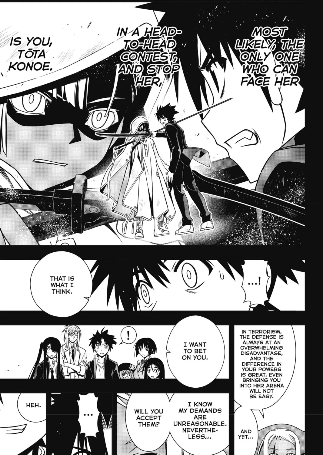 Read UQ HOLDER! chapter 118 image 12 on Lezhin