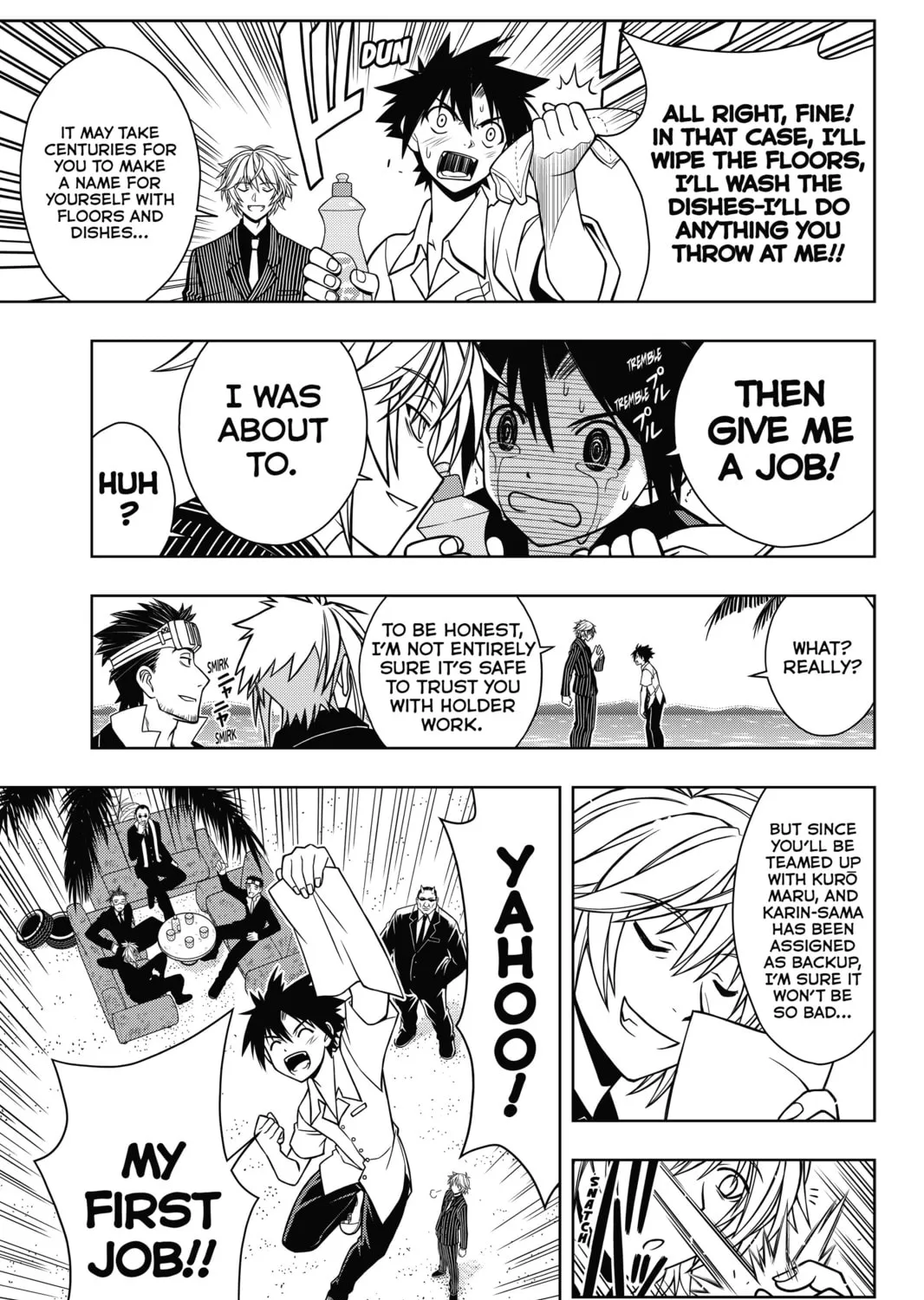 Read UQ HOLDER! chapter 12 image 12 on Lezhin
