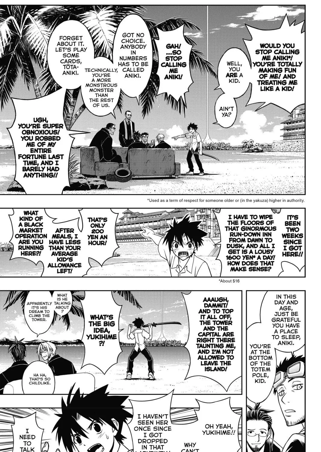 Read UQ HOLDER! chapter 12 image 8 on Lezhin