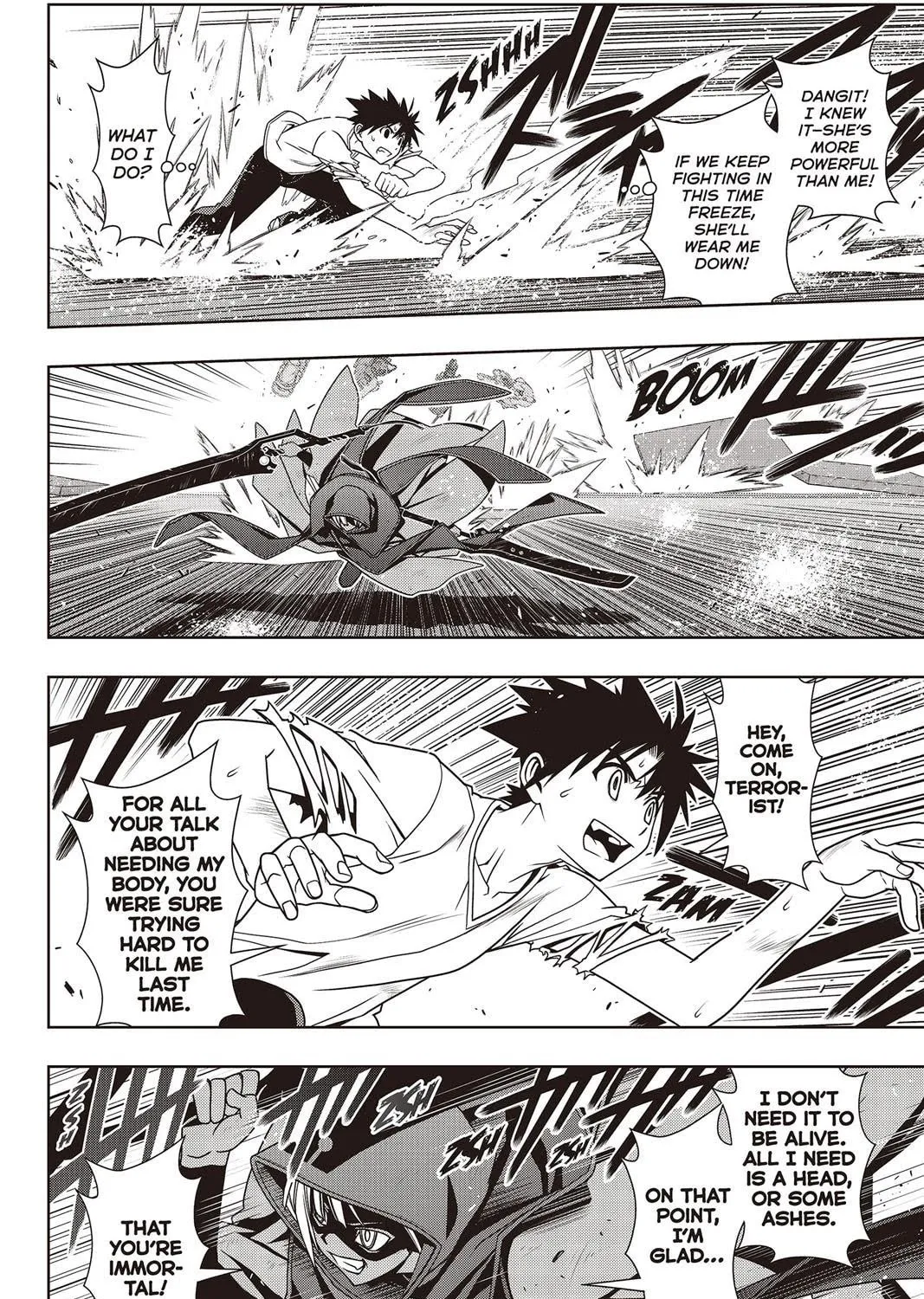 Read UQ HOLDER! chapter 125 image 14 on Lezhin