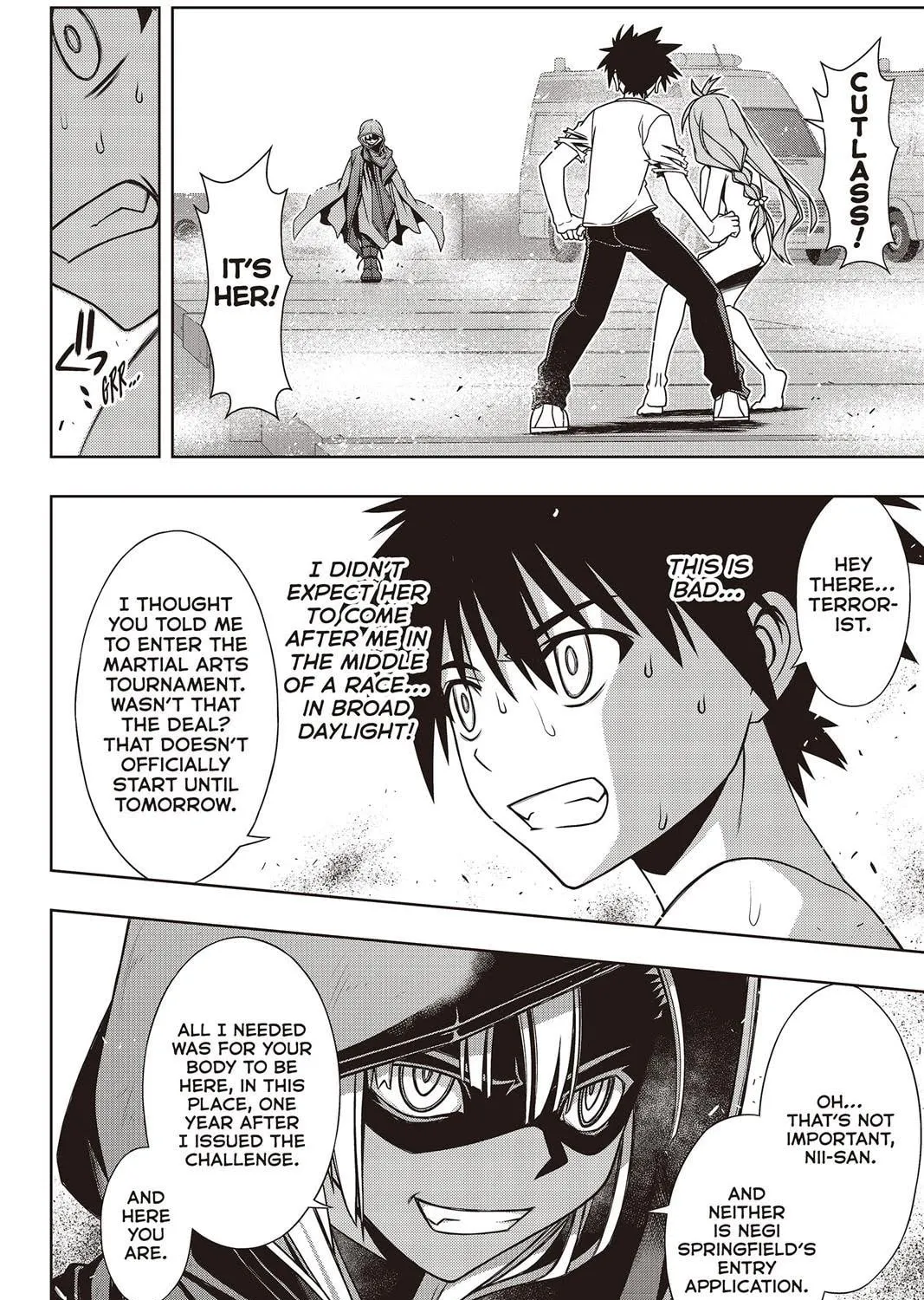 Read UQ HOLDER! chapter 125 image 6 on Lezhin
