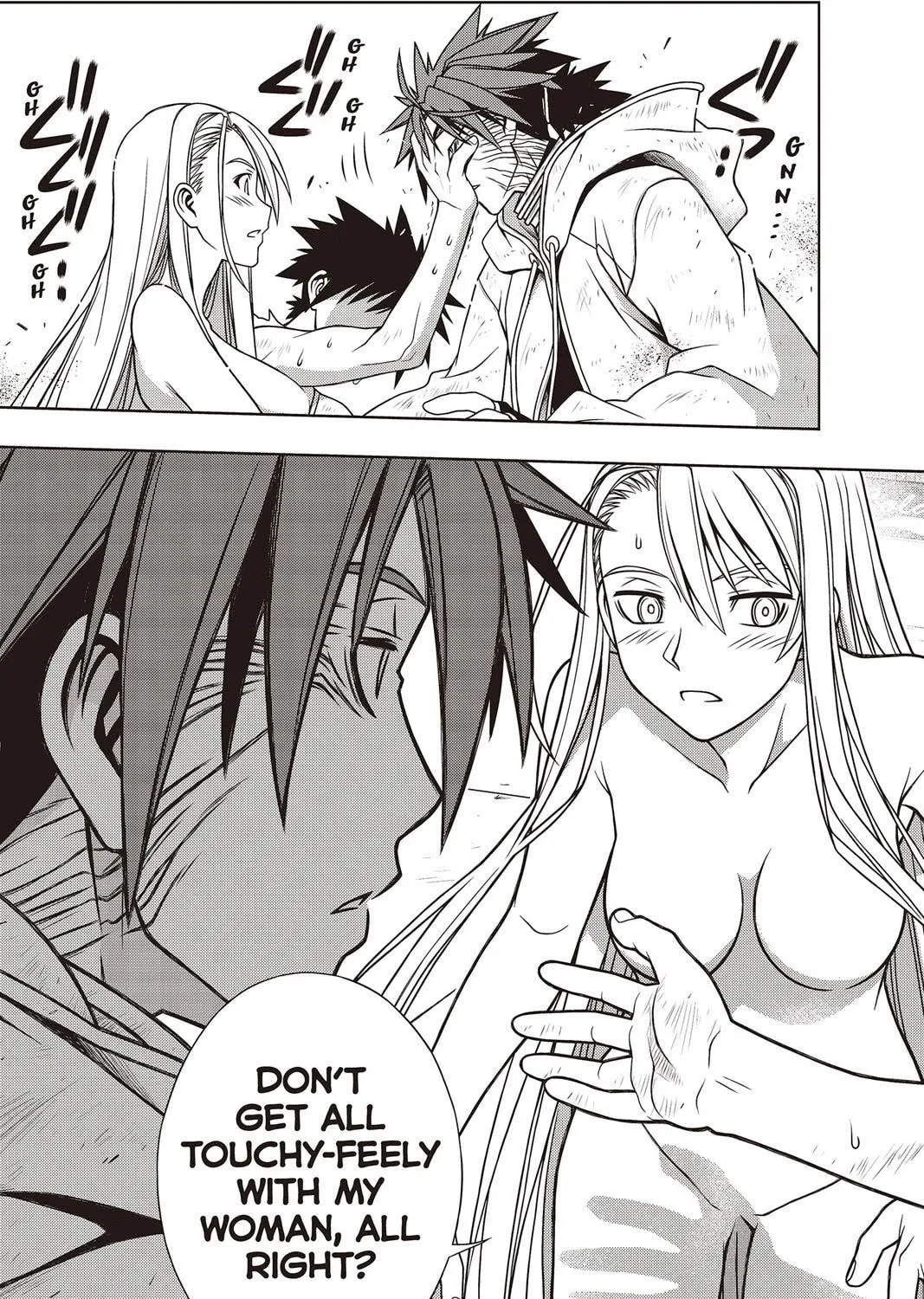 Read UQ HOLDER! chapter 127 image 14 on Lezhin