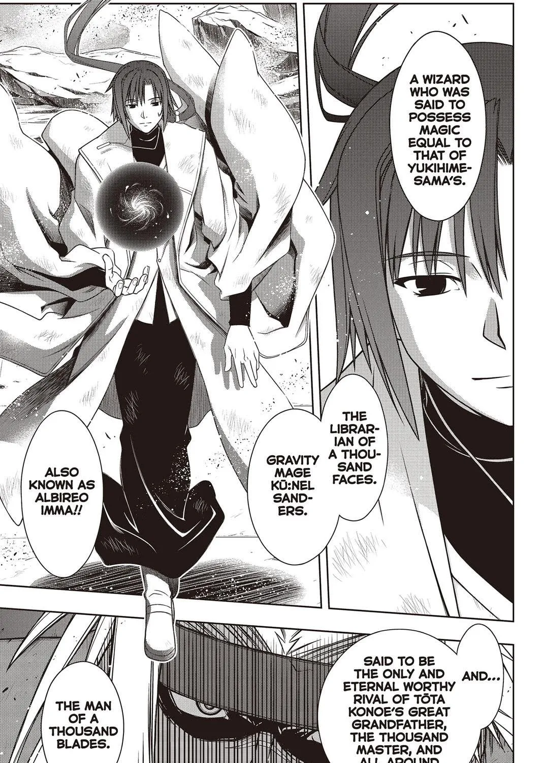 Read UQ HOLDER! chapter 127 image 2 on Lezhin
