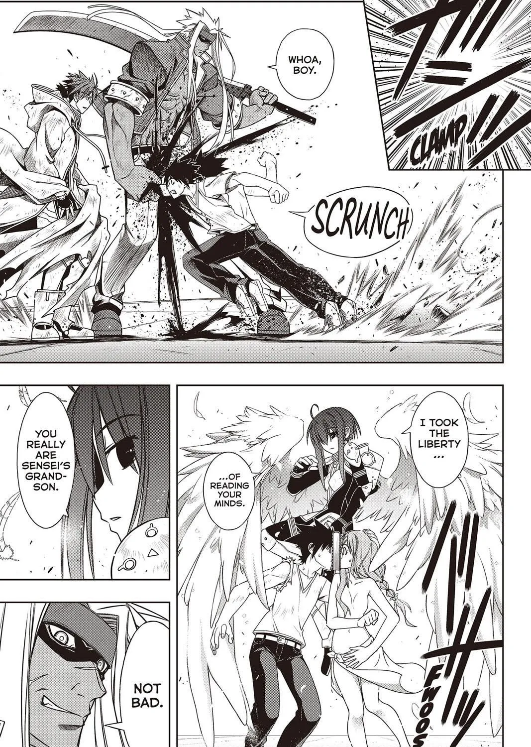 Read UQ HOLDER! chapter 127 image 26 on Lezhin