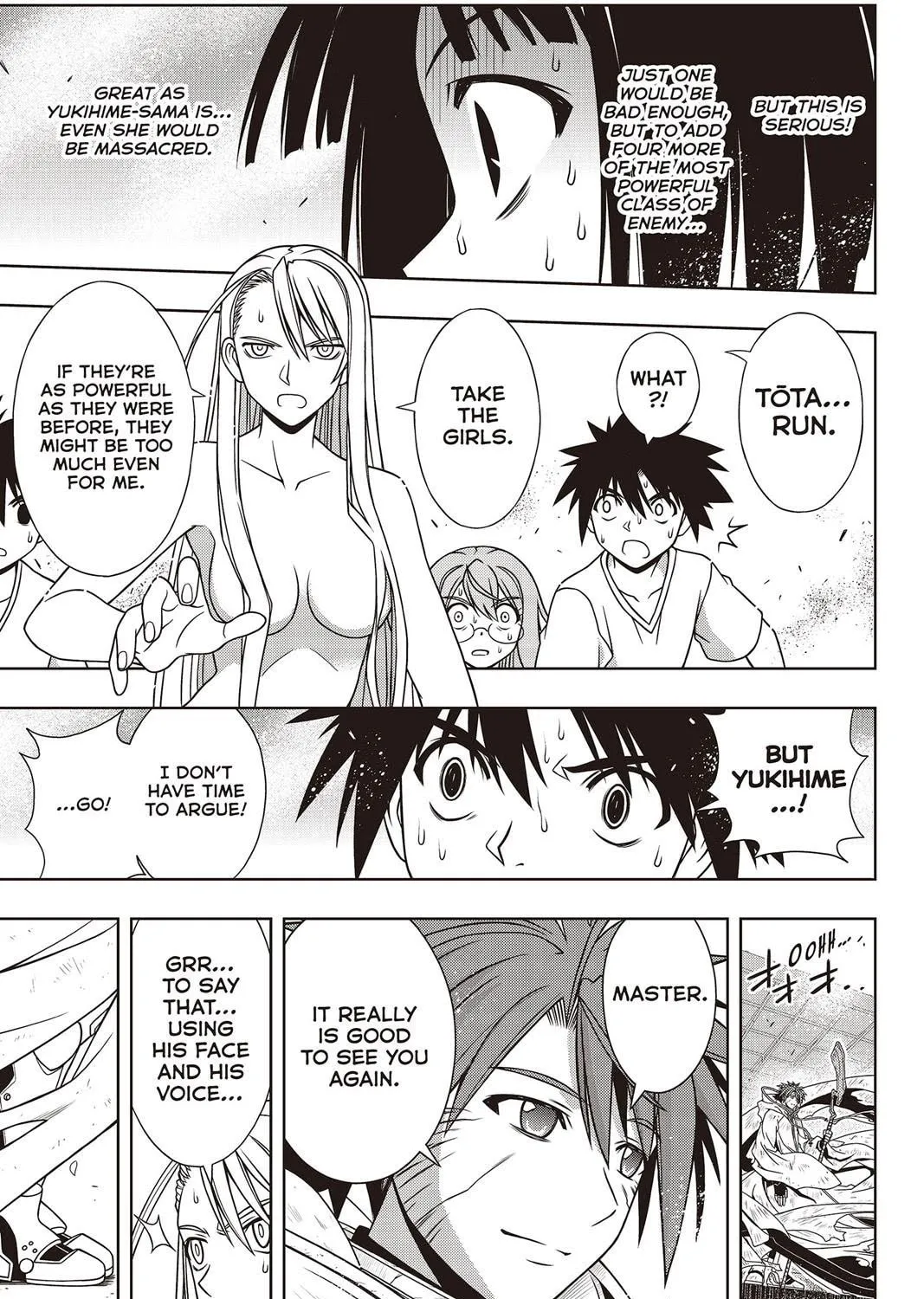 Read UQ HOLDER! chapter 127 image 6 on Lezhin