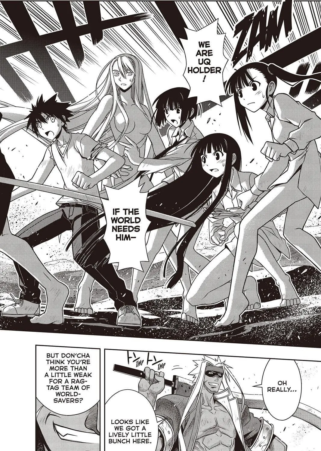 Read UQ HOLDER! chapter 128 image 18 on Lezhin
