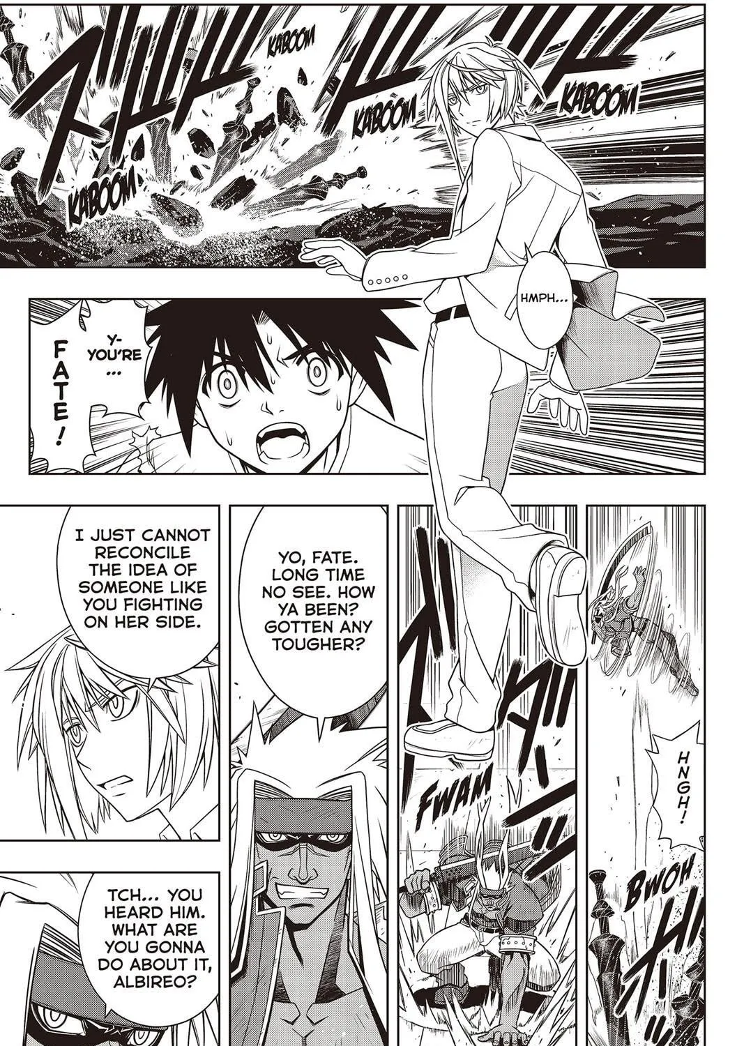 Read UQ HOLDER! chapter 128 image 24 on Lezhin