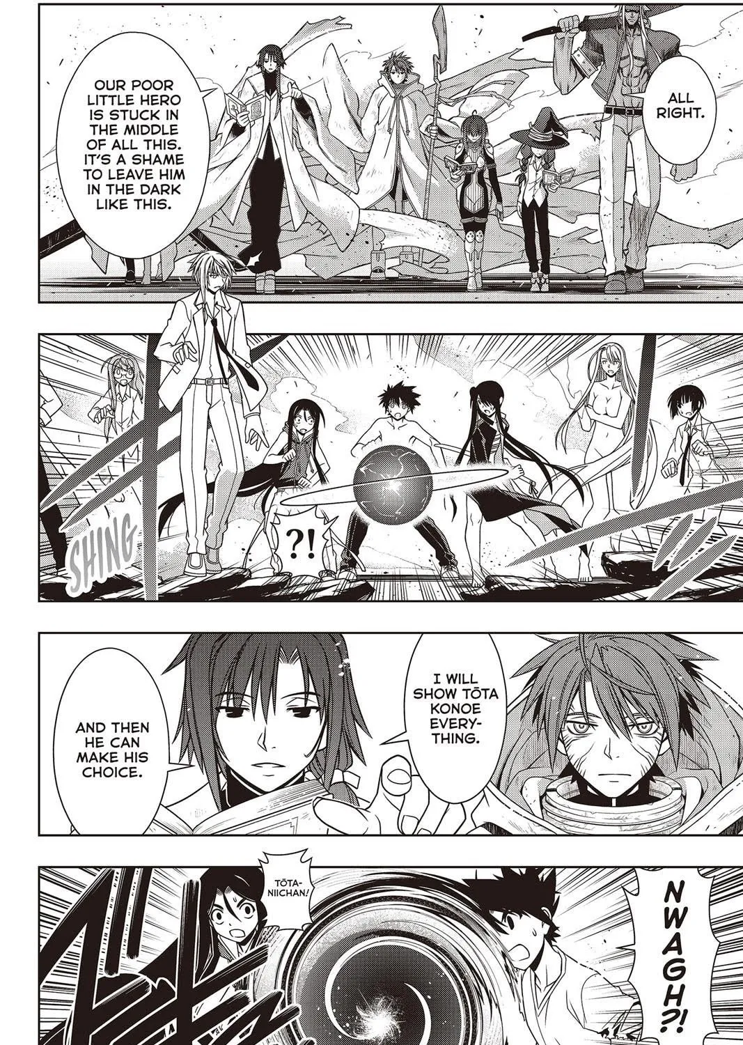 Read UQ HOLDER! chapter 128 image 26 on Lezhin