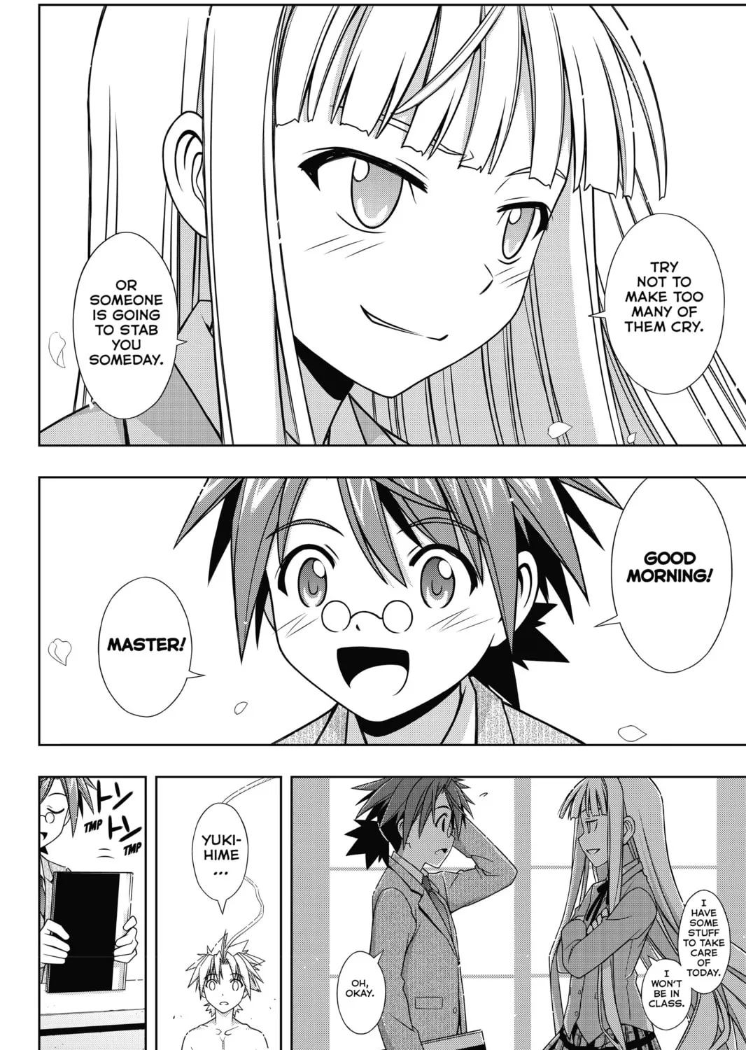 Read UQ HOLDER! chapter 129 image 32 on Lezhin