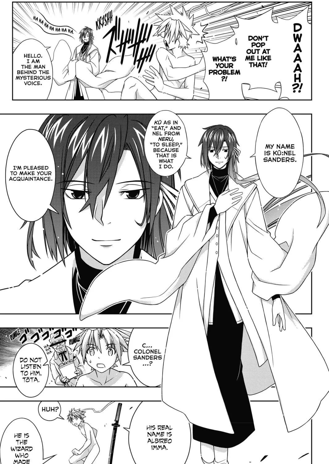 Read UQ HOLDER! chapter 129 image 46 on Lezhin