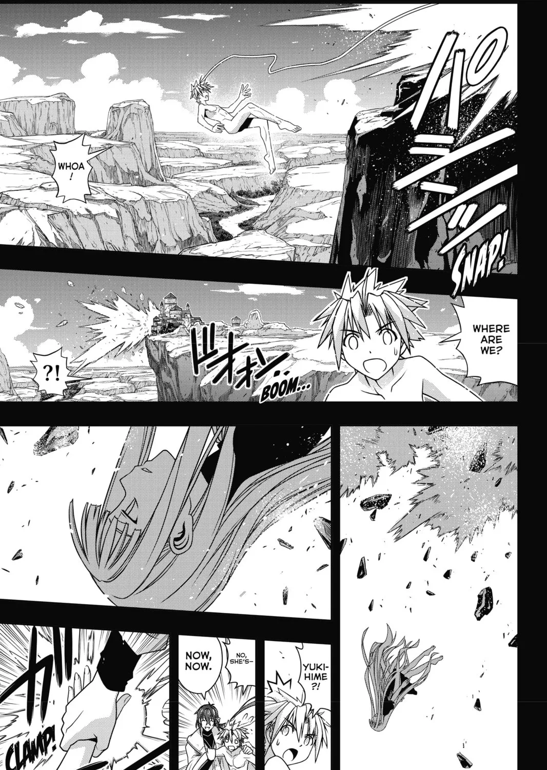 Read UQ HOLDER! chapter 129 image 54 on Lezhin