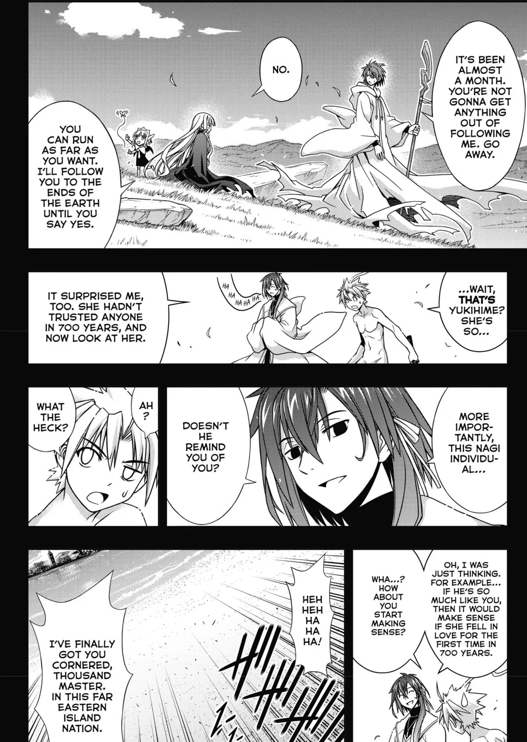Read UQ HOLDER! chapter 129 image 60 on Lezhin