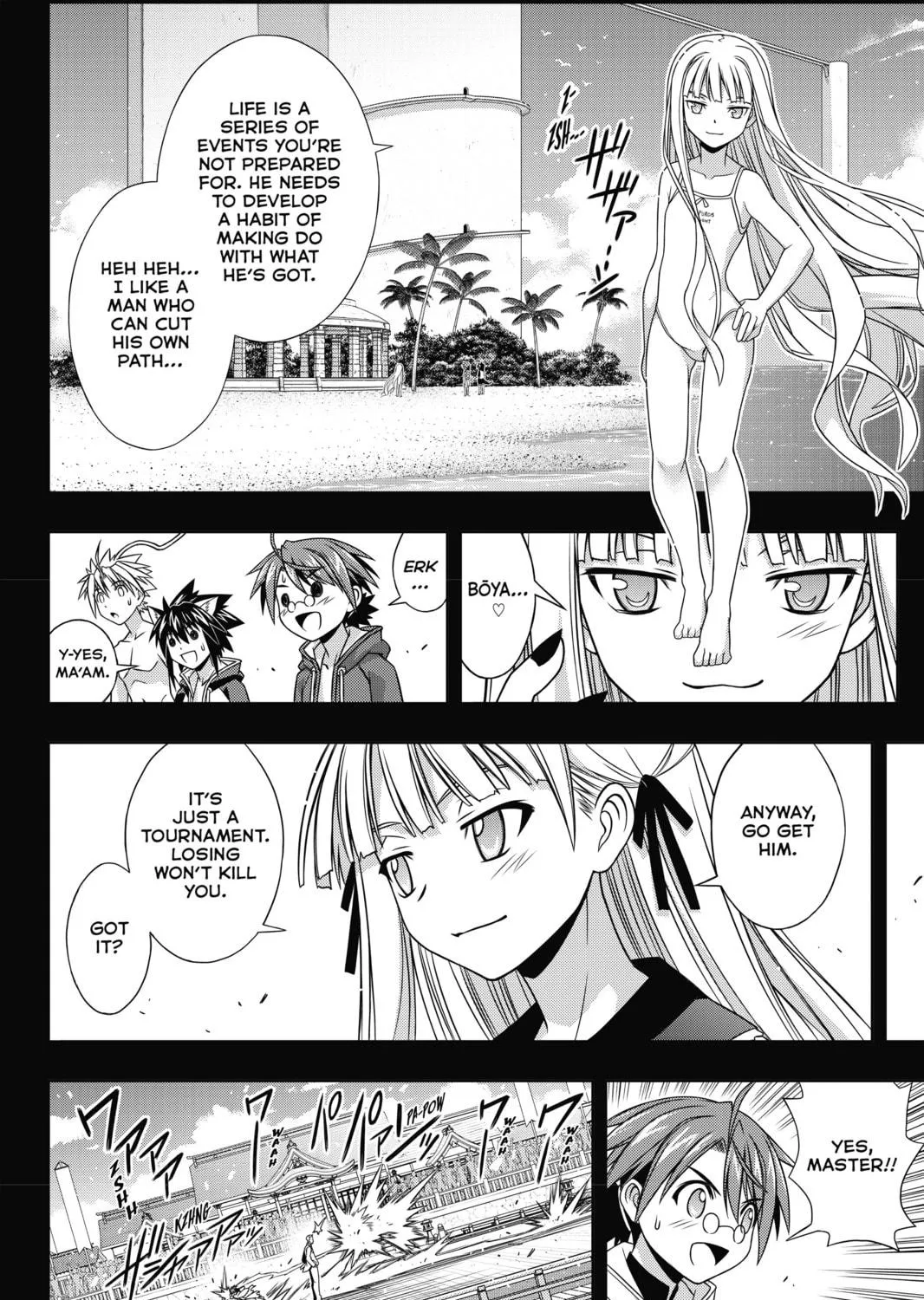 Read UQ HOLDER! chapter 129 image 82 on Lezhin