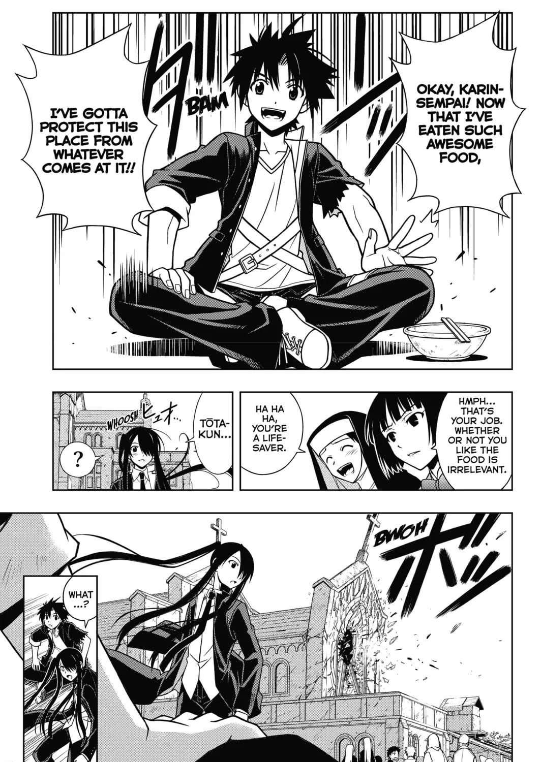 Read UQ HOLDER! chapter 13 image 10 on Lezhin