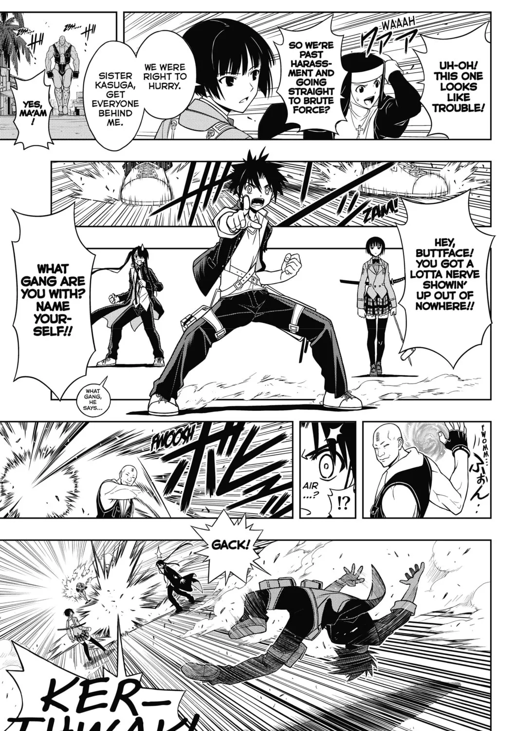 Read UQ HOLDER! chapter 13 image 14 on Lezhin