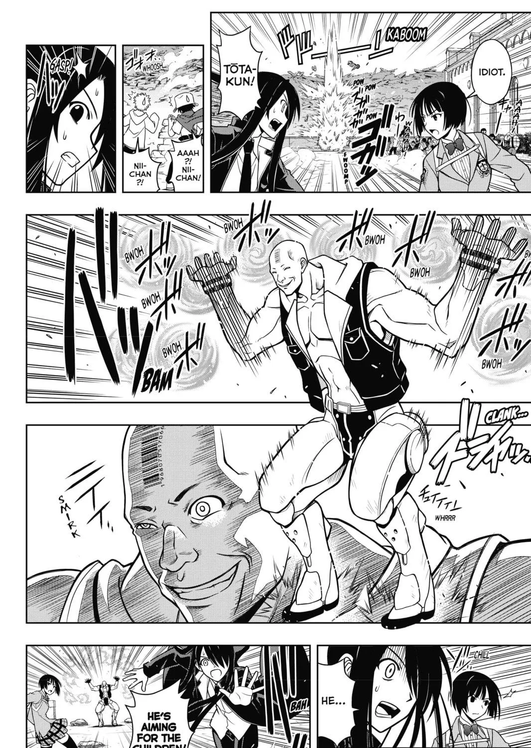 Read UQ HOLDER! chapter 13 image 16 on Lezhin