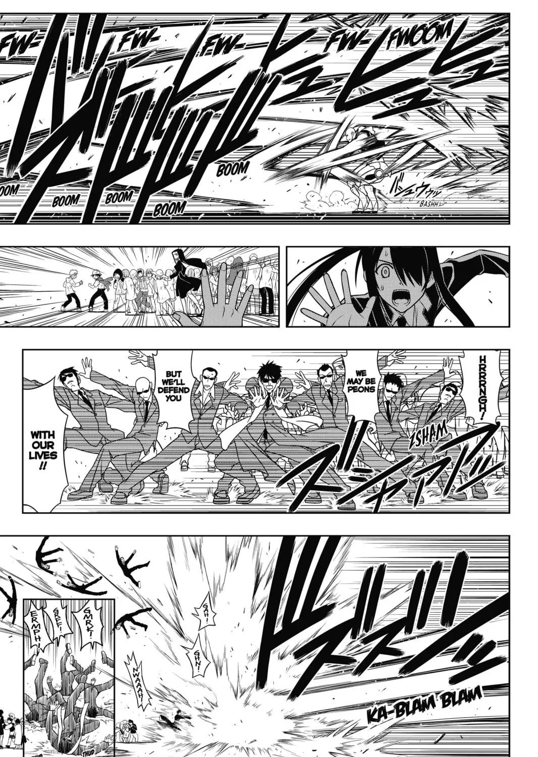 Read UQ HOLDER! chapter 13 image 18 on Lezhin