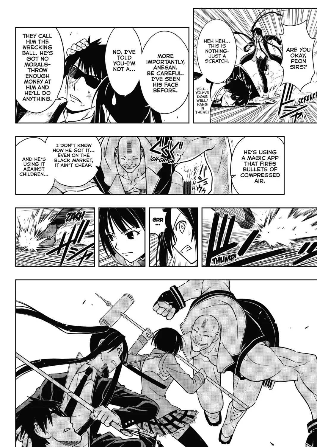Read UQ HOLDER! chapter 13 image 20 on Lezhin